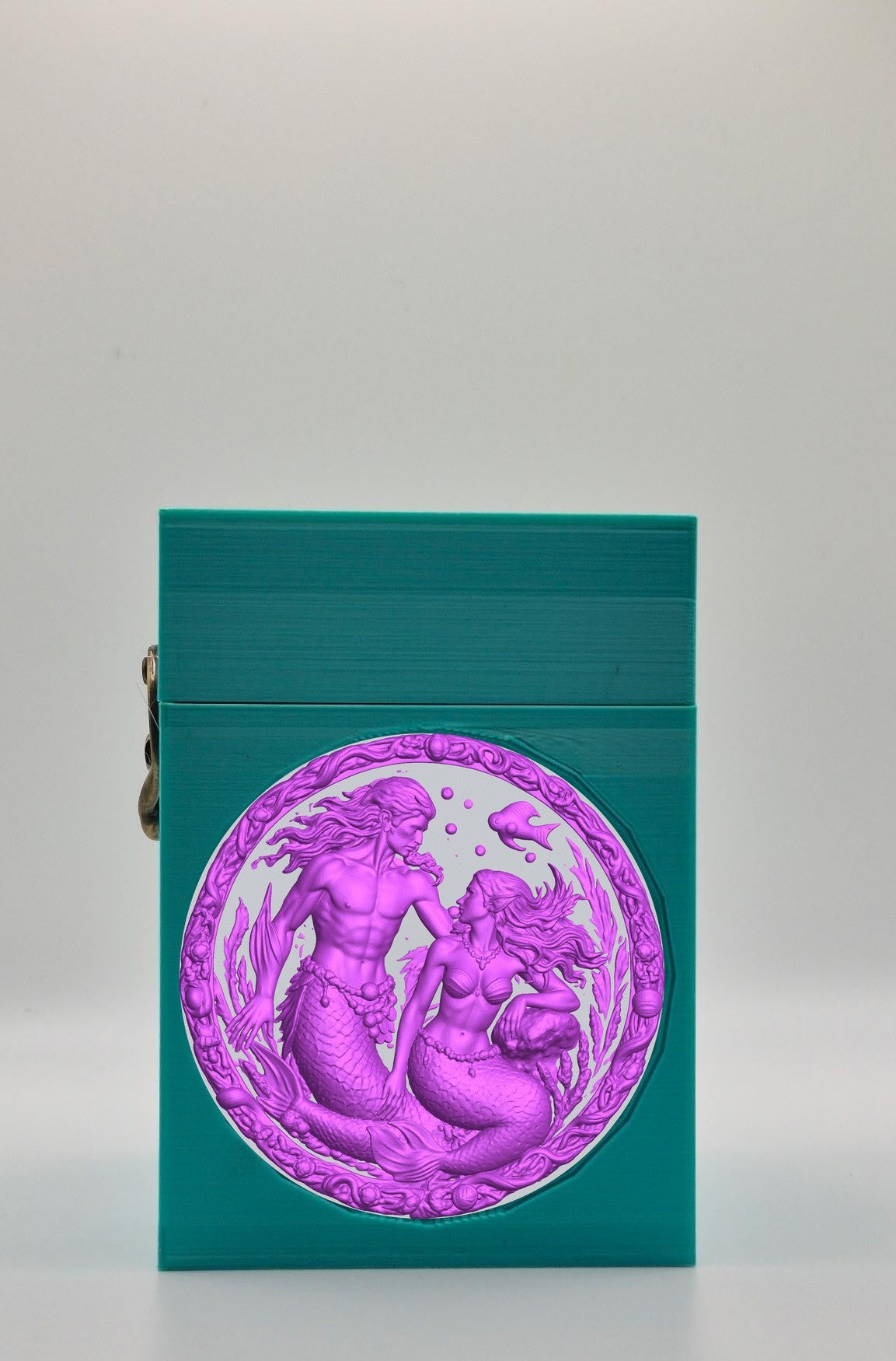 Merfolk Card Box — Green