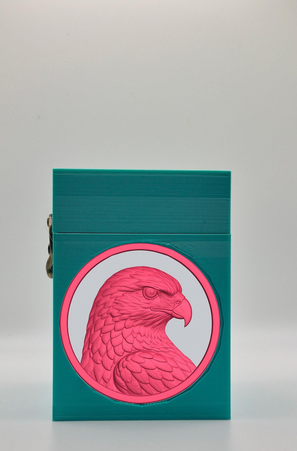 Eagle Card Box — Green