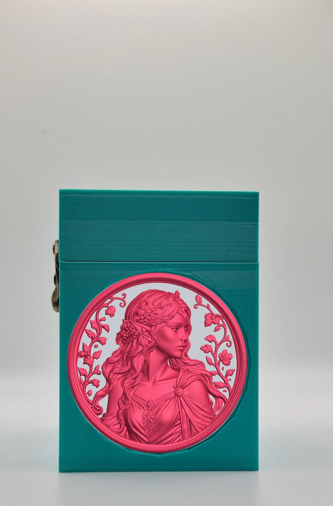Elf Maiden Card Box — Green