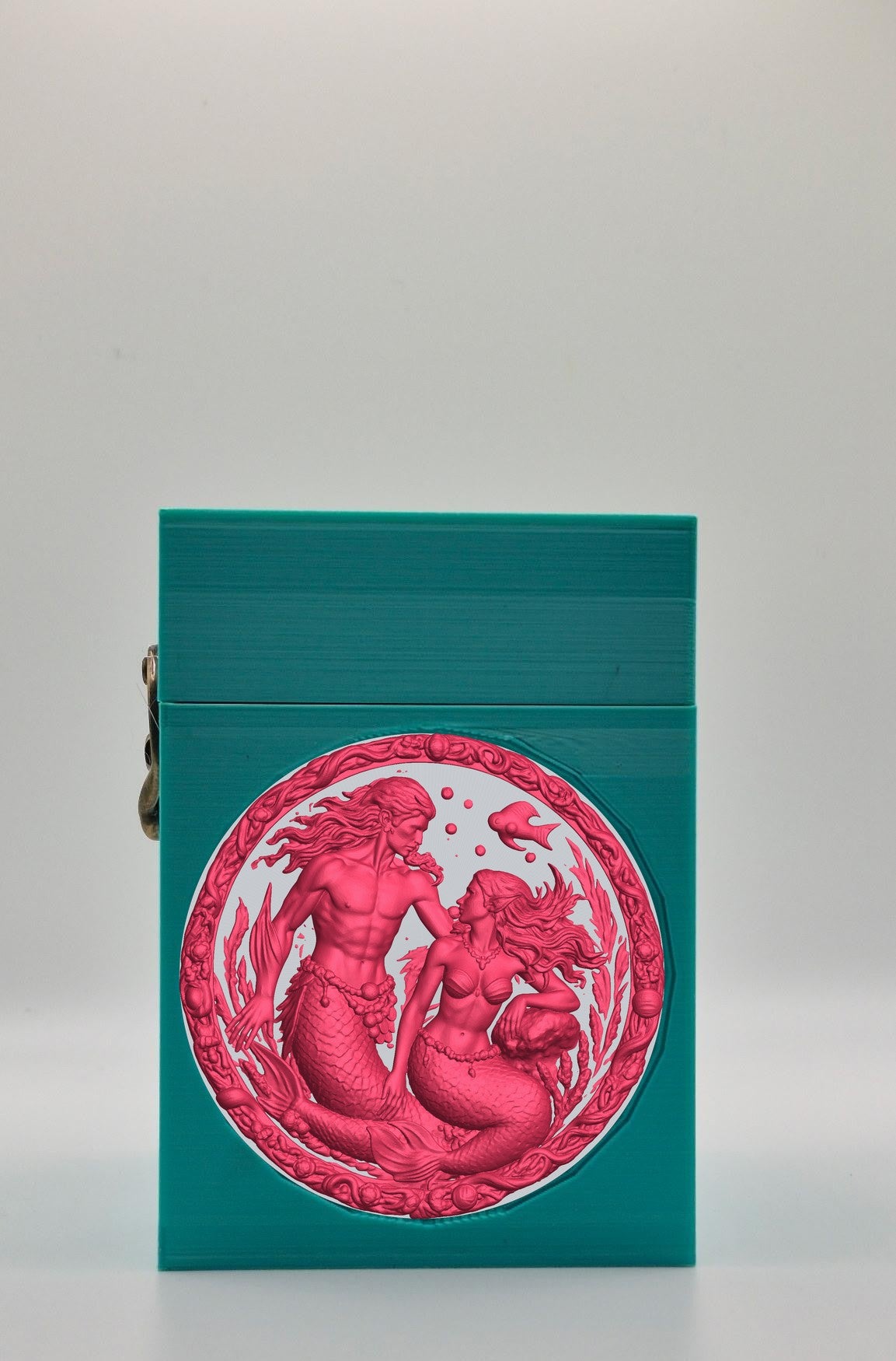 Merfolk Card Box — Green