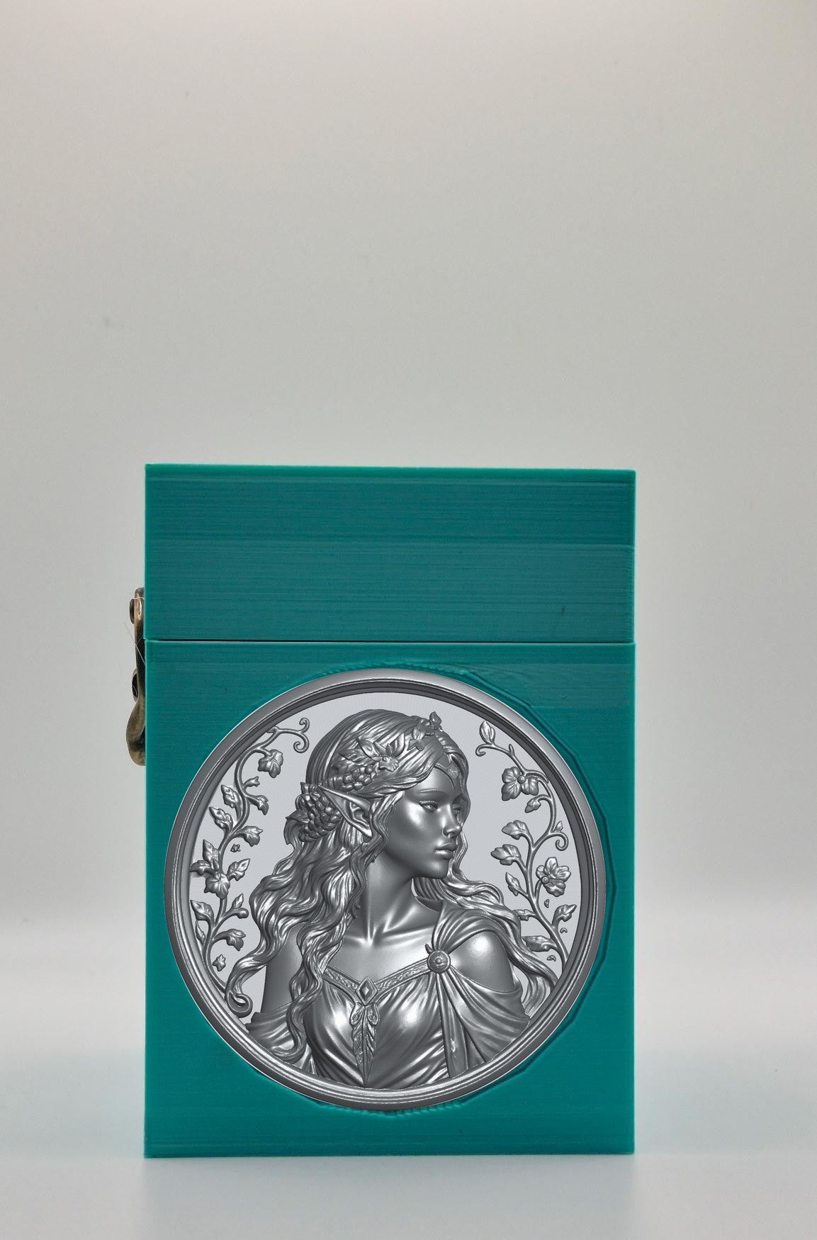 Elf Maiden Card Box — Green