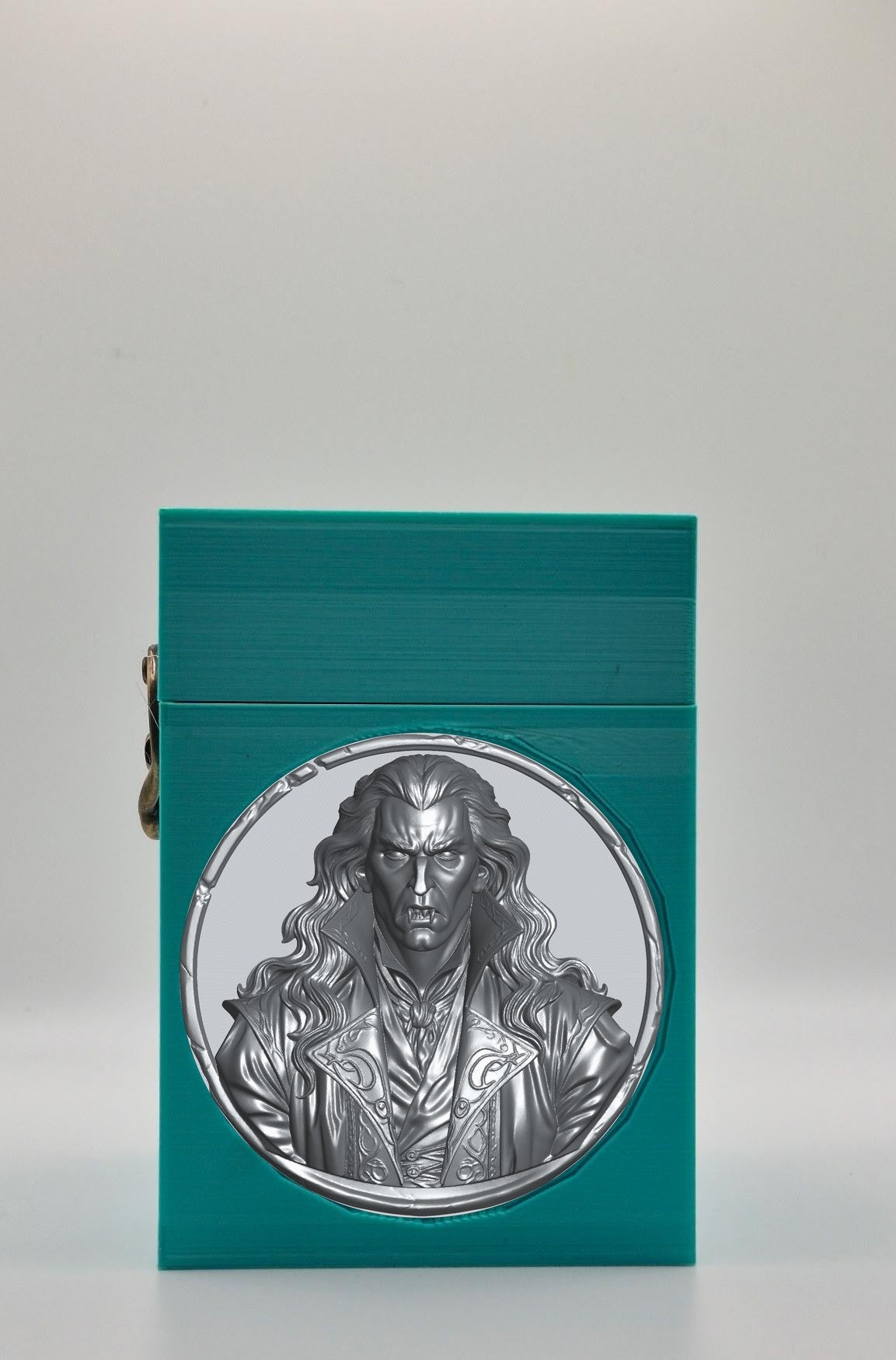 Gothic Vampire Card Box — Green
