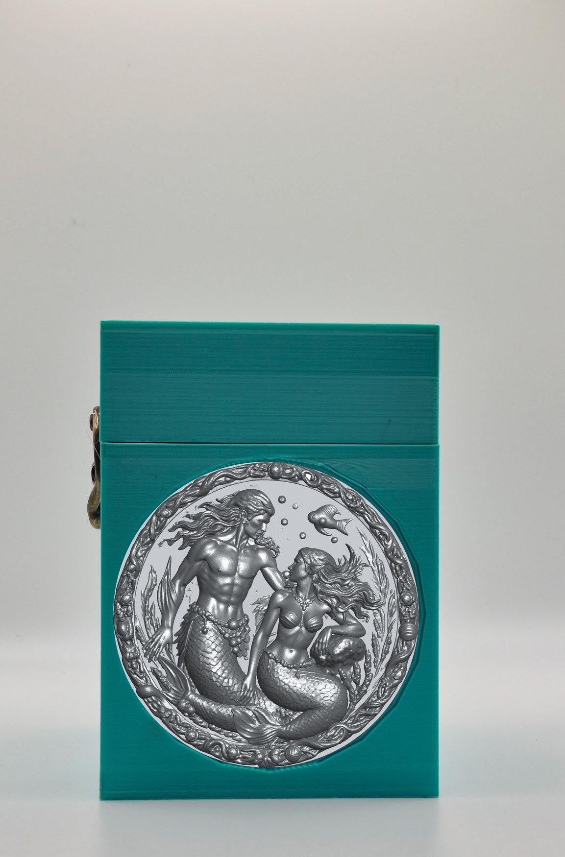 Merfolk Card Box — Green