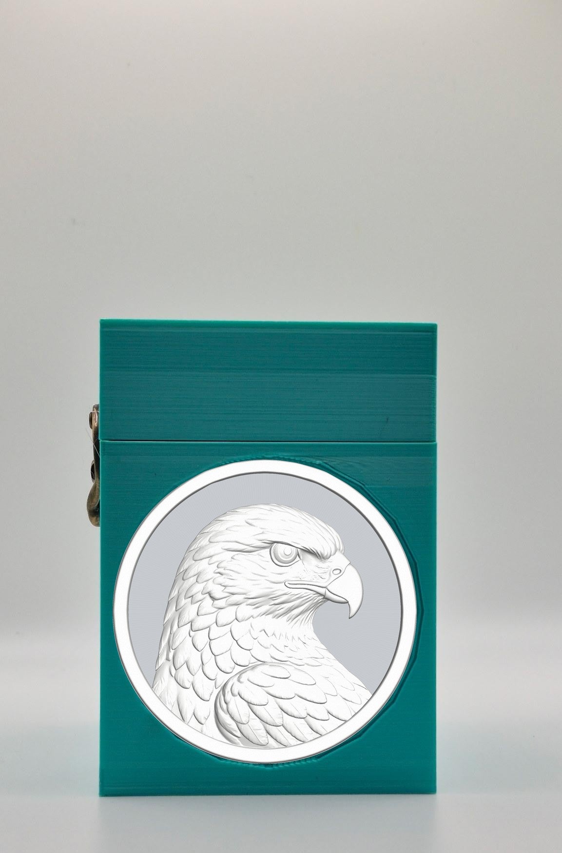 Eagle Card Box — Green