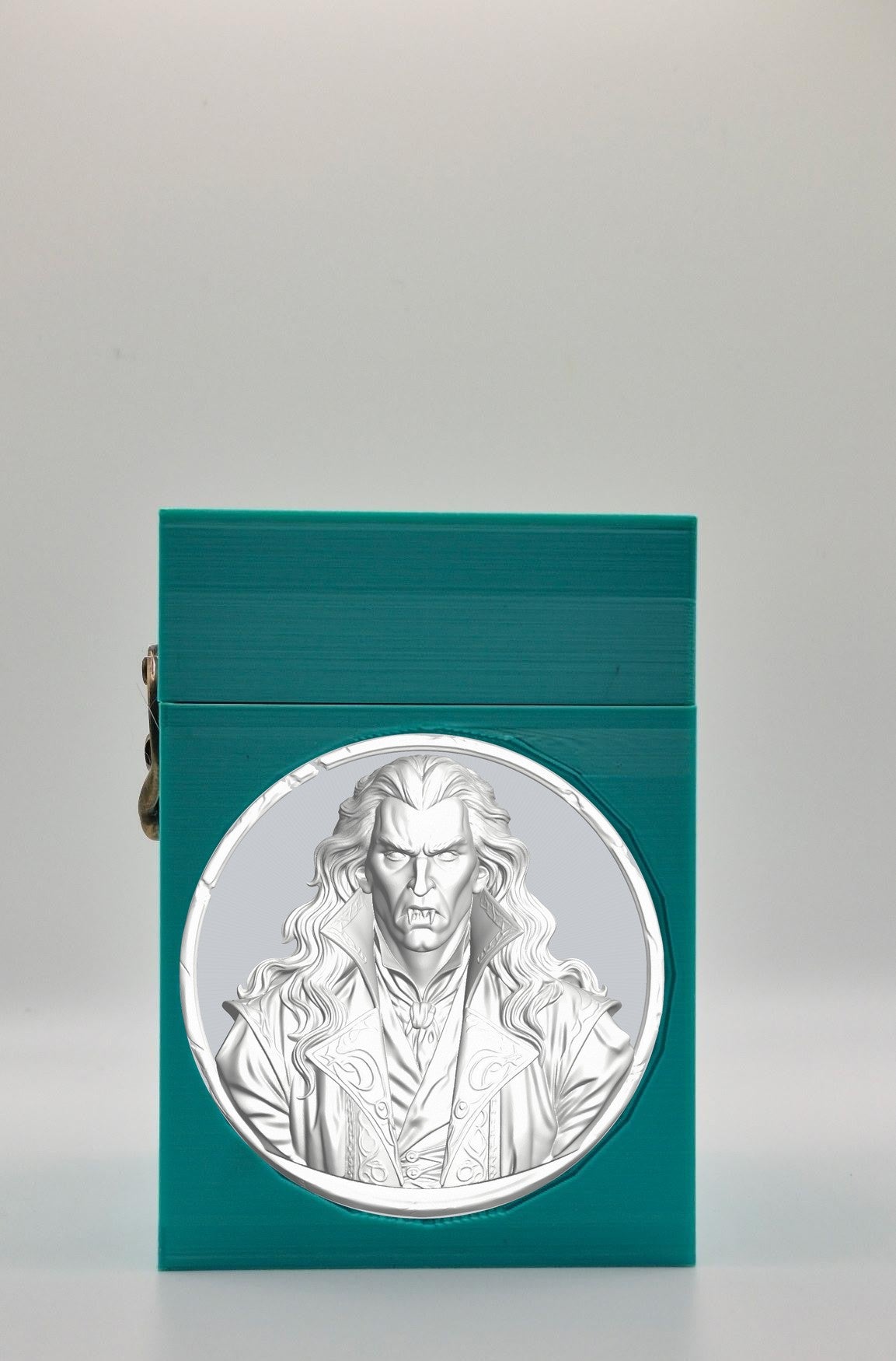 Gothic Vampire Card Box — Green