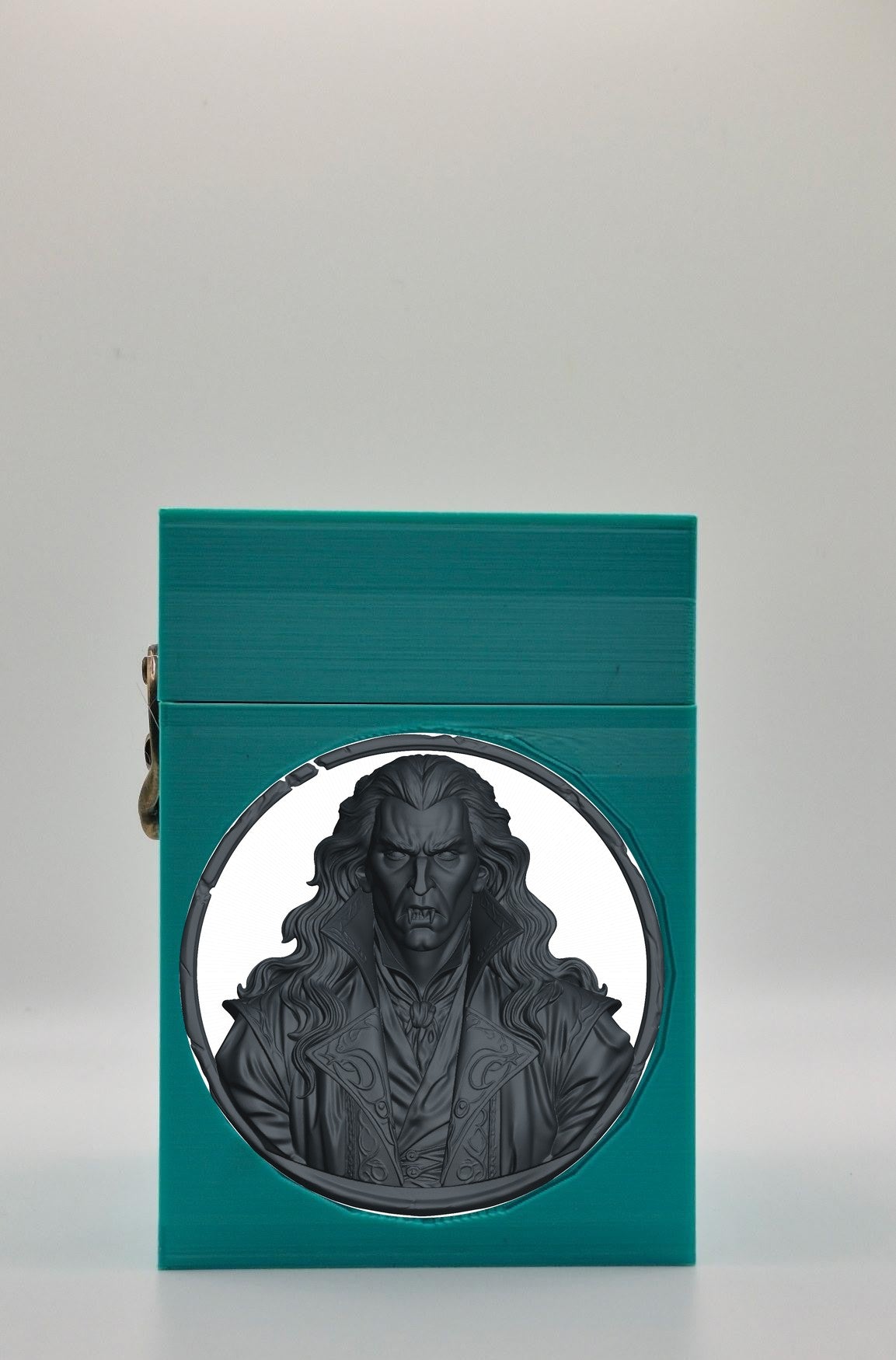 Gothic Vampire Card Box — Green
