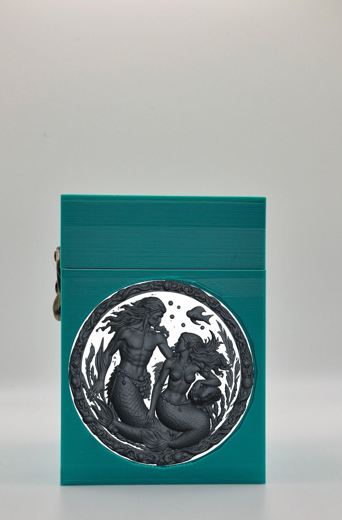 Merfolk Card Box — Green