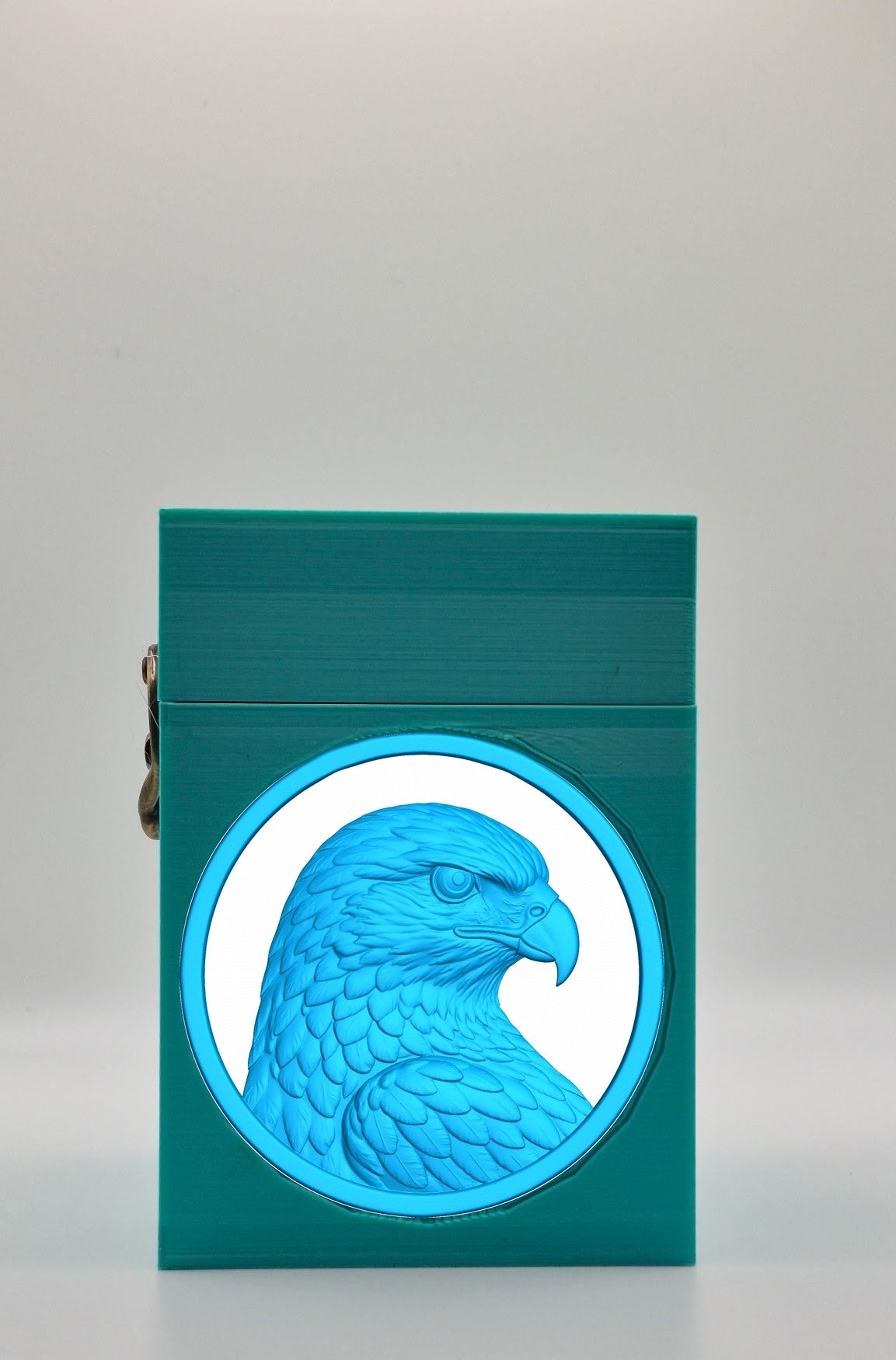 Eagle Card Box — Green