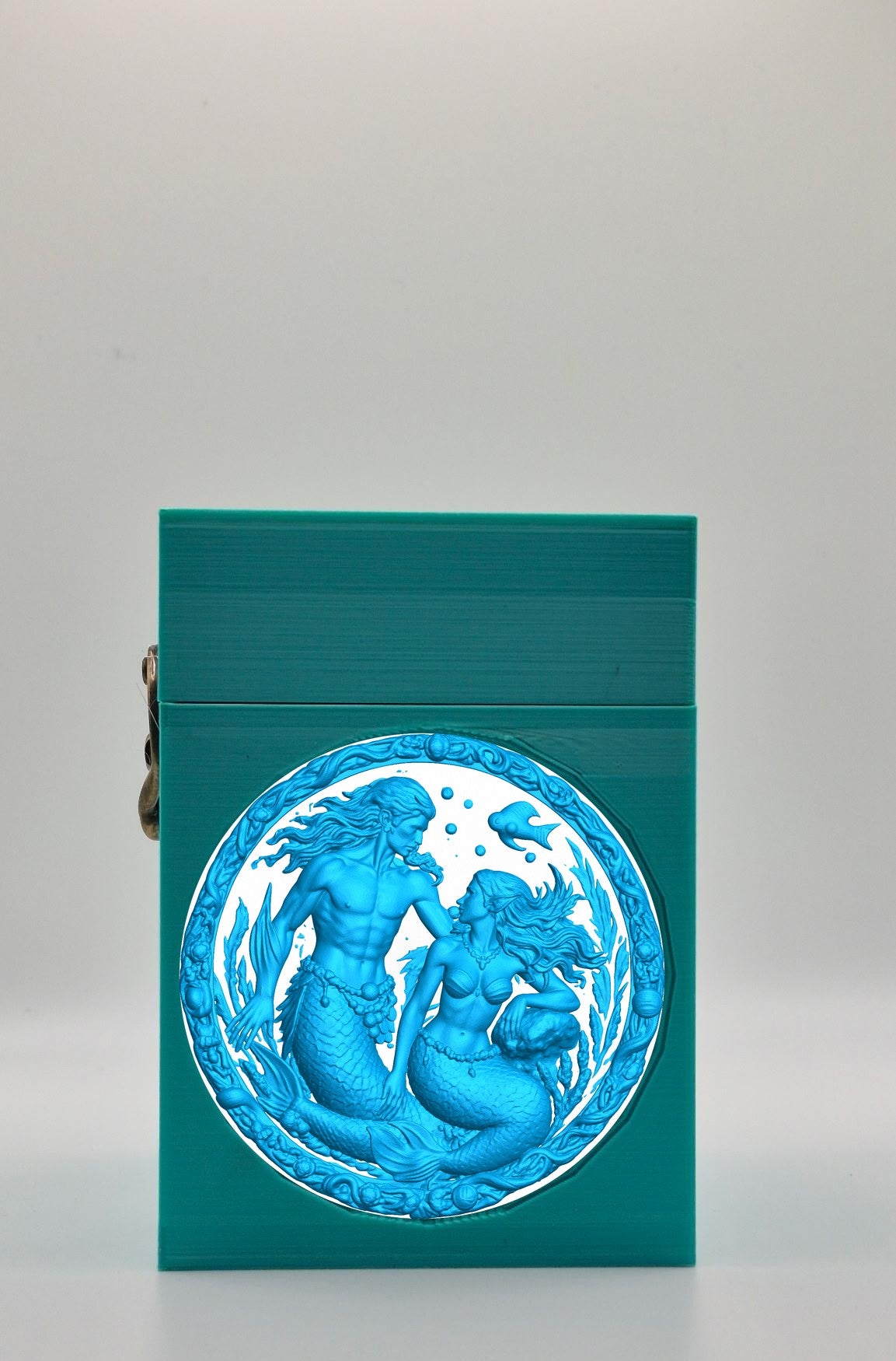 Merfolk Card Box — Green