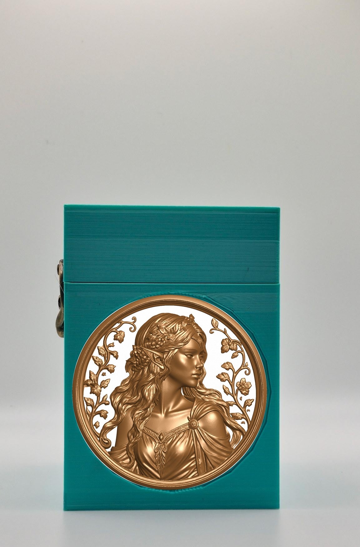 Elf Maiden Card Box — Green