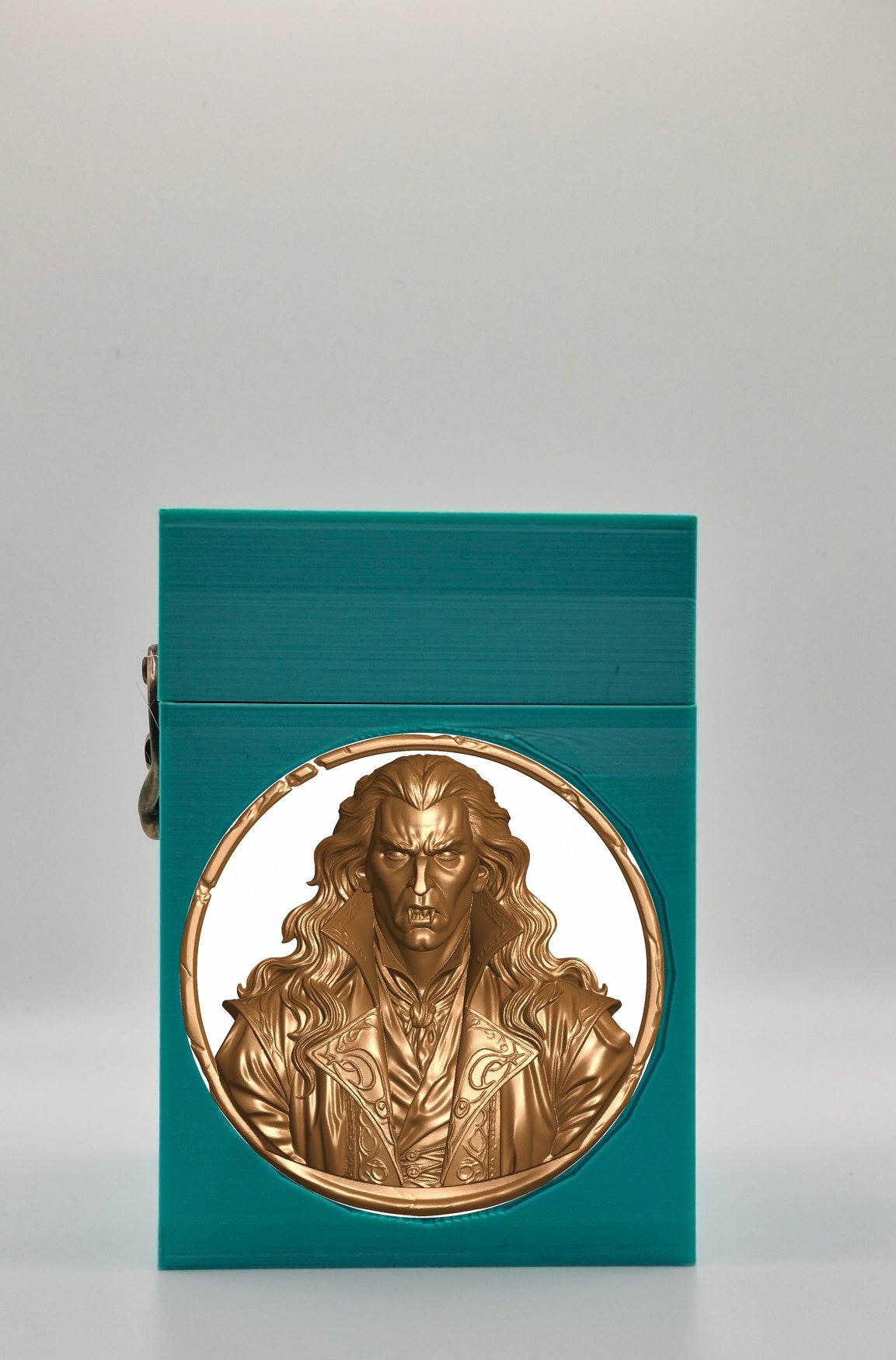 Gothic Vampire Card Box — Green