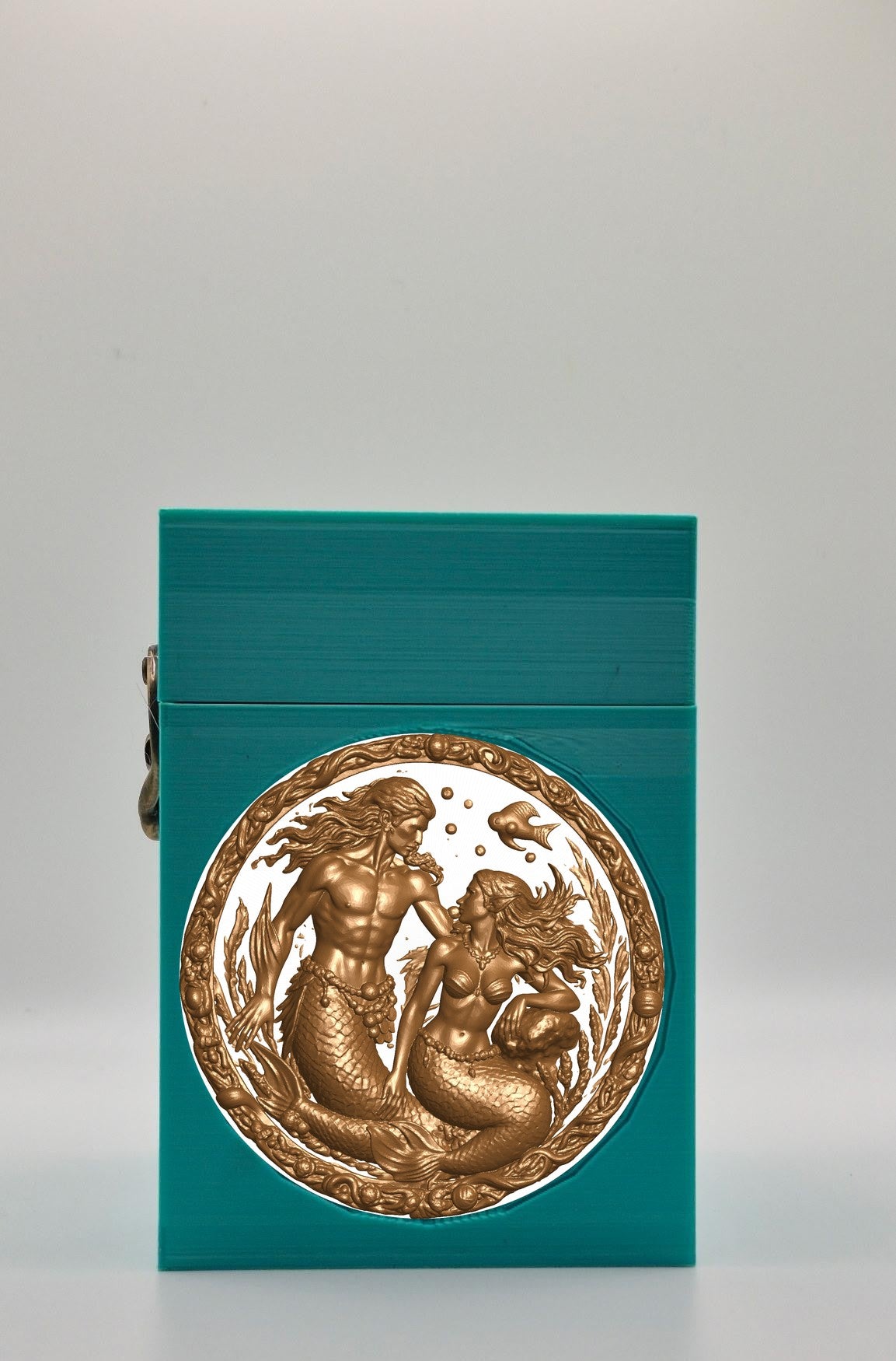 Merfolk Card Box — Green