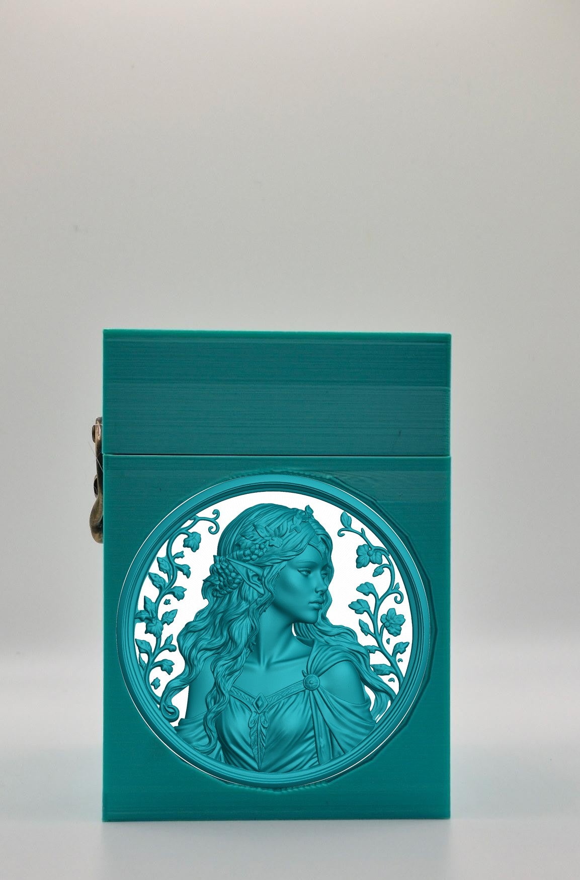 Elf Maiden Card Box — Green
