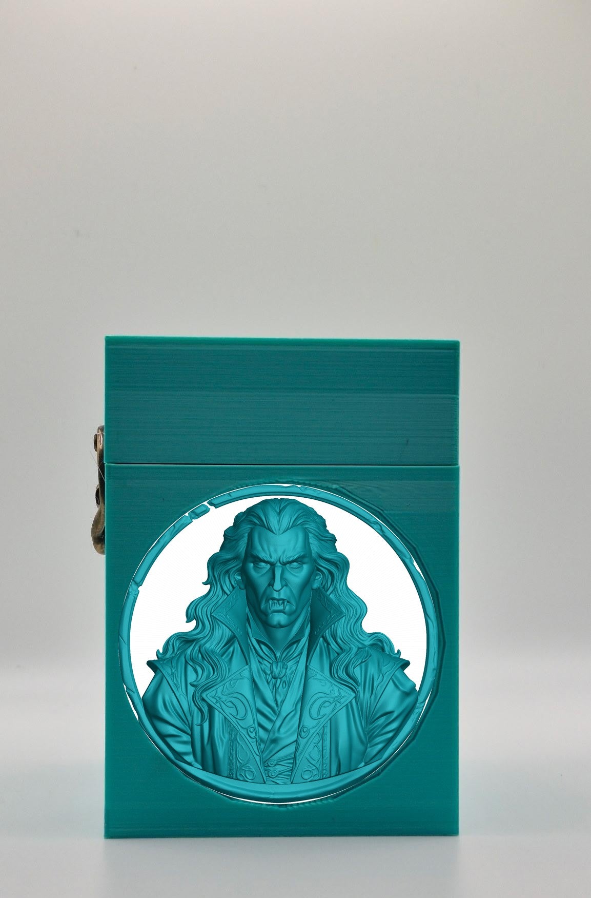 Gothic Vampire Card Box — Green