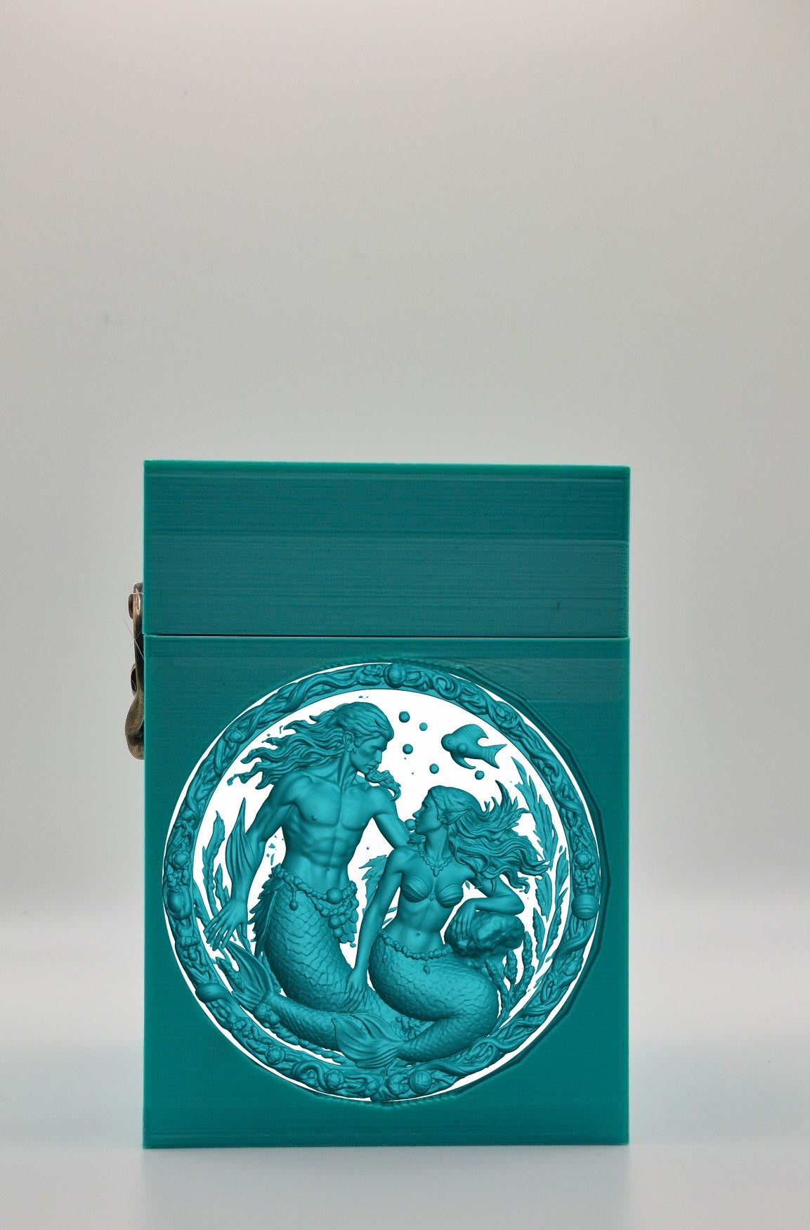 Merfolk Card Box — Green