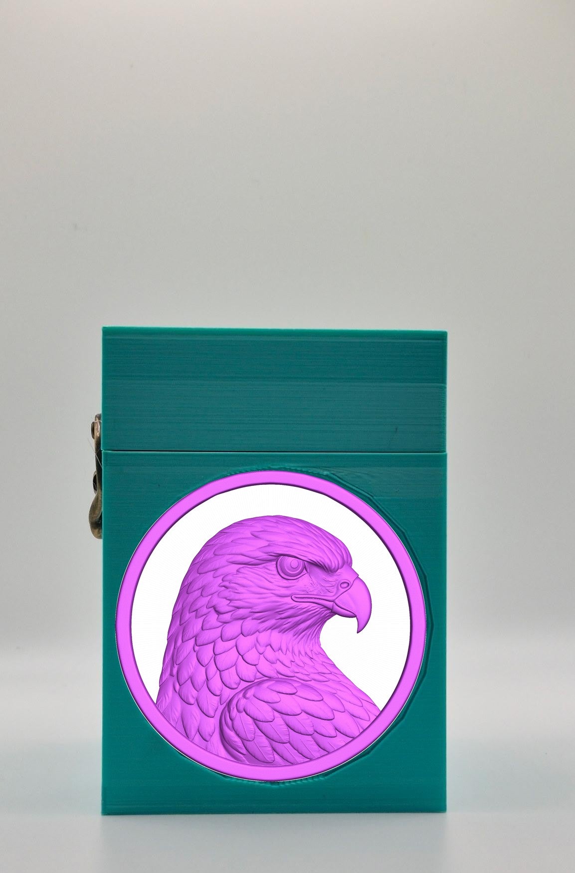 Eagle Card Box — Green