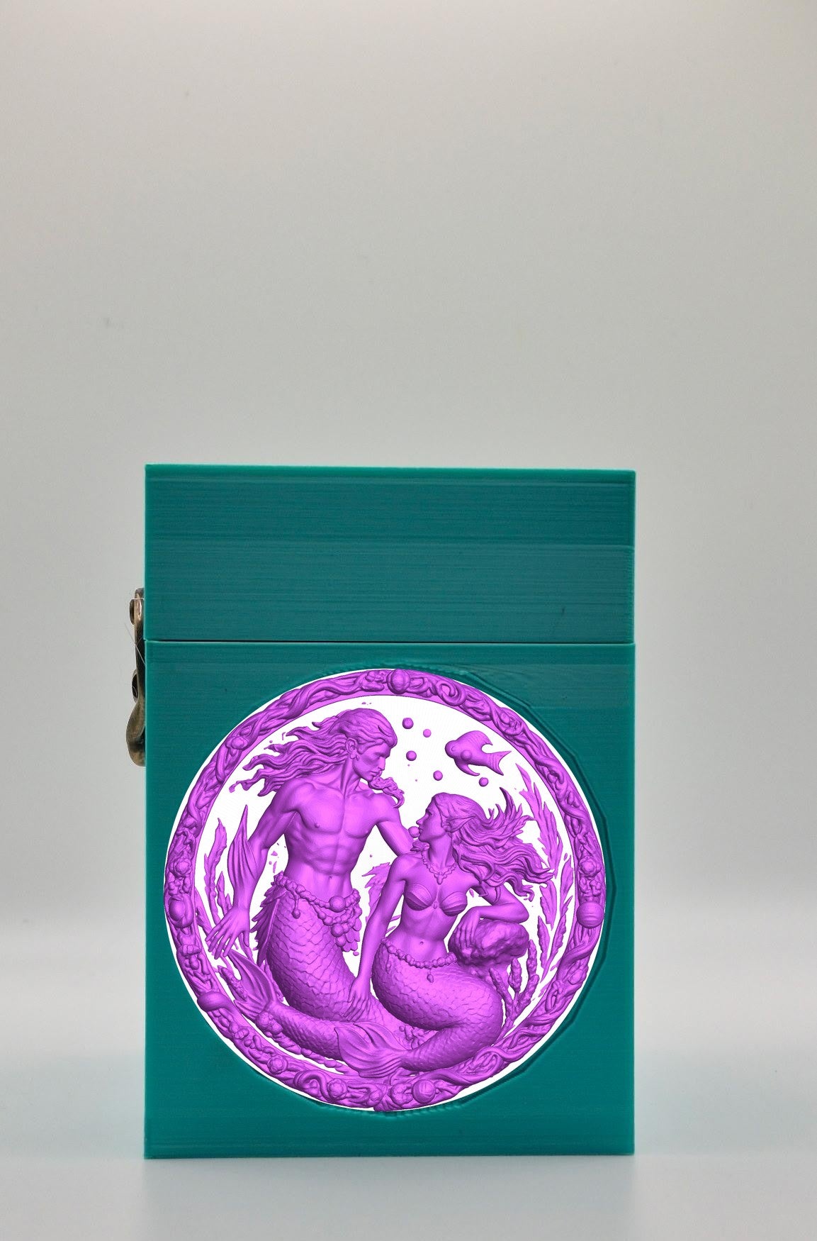 Merfolk Card Box — Green