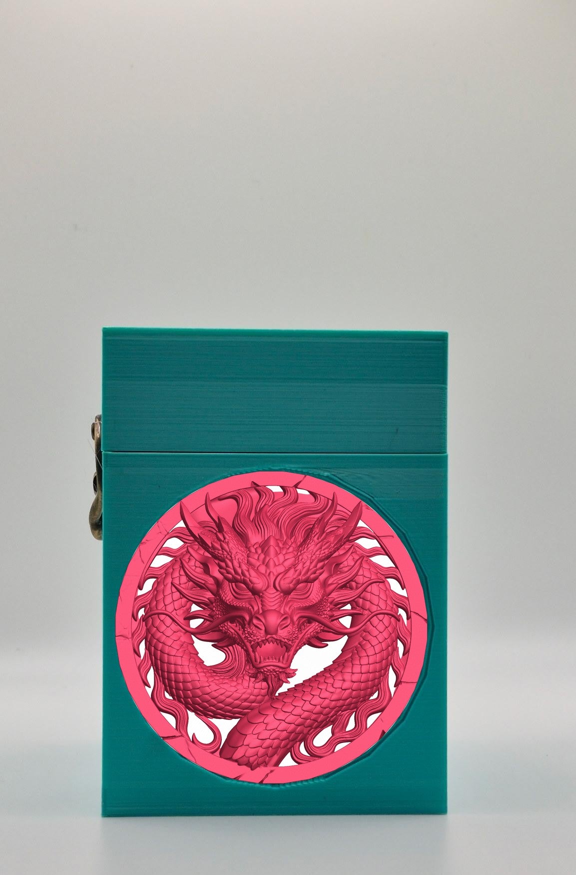 Dragon Card Box — Green
