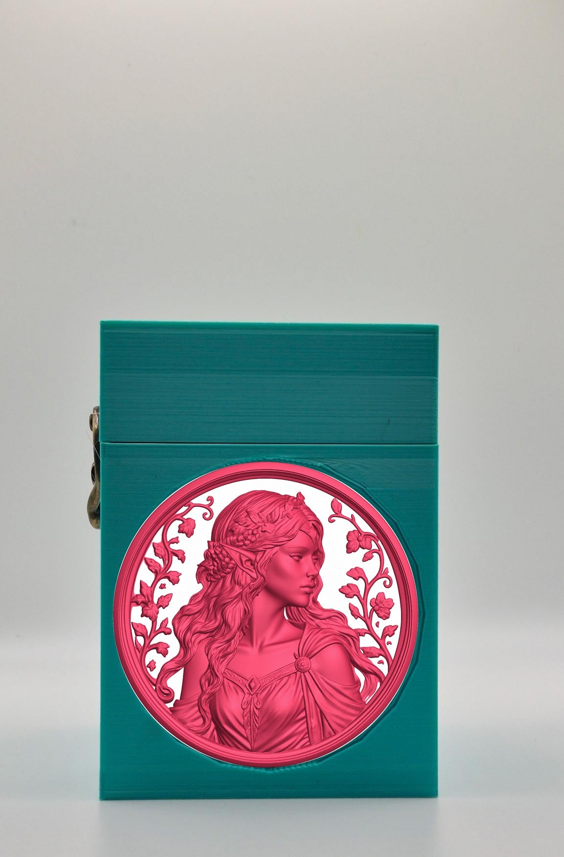 Elf Maiden Card Box — Green