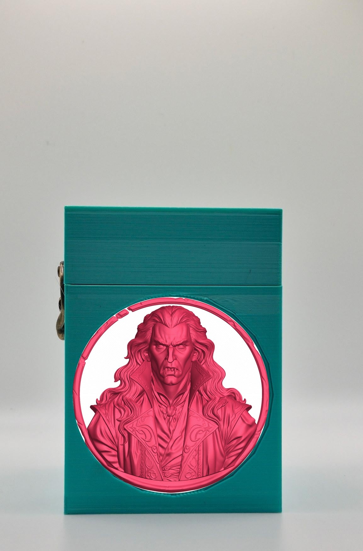 Gothic Vampire Card Box — Green