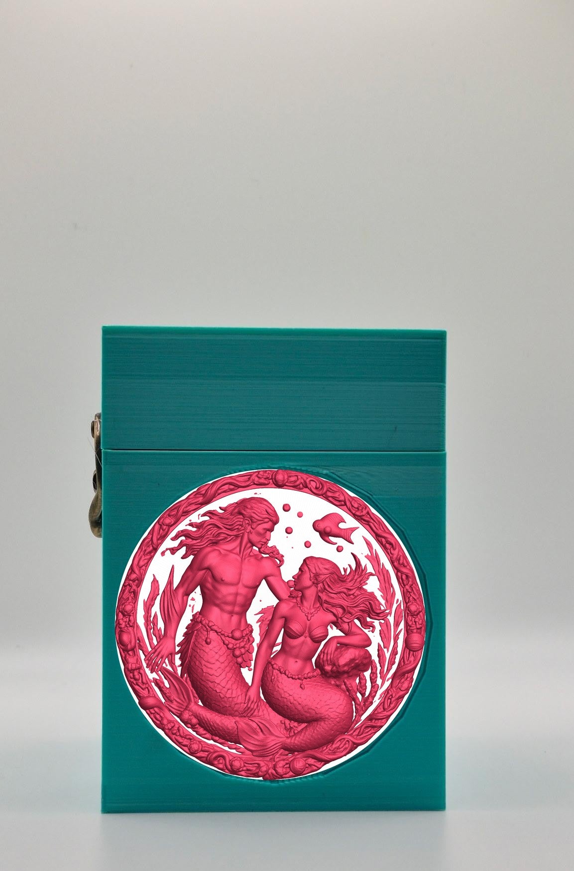 Merfolk Card Box — Green
