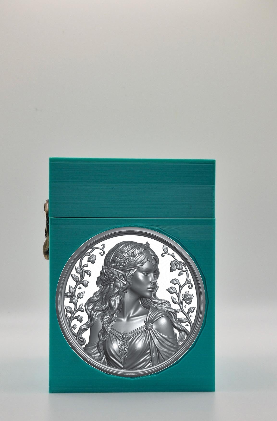 Elf Maiden Card Box — Green