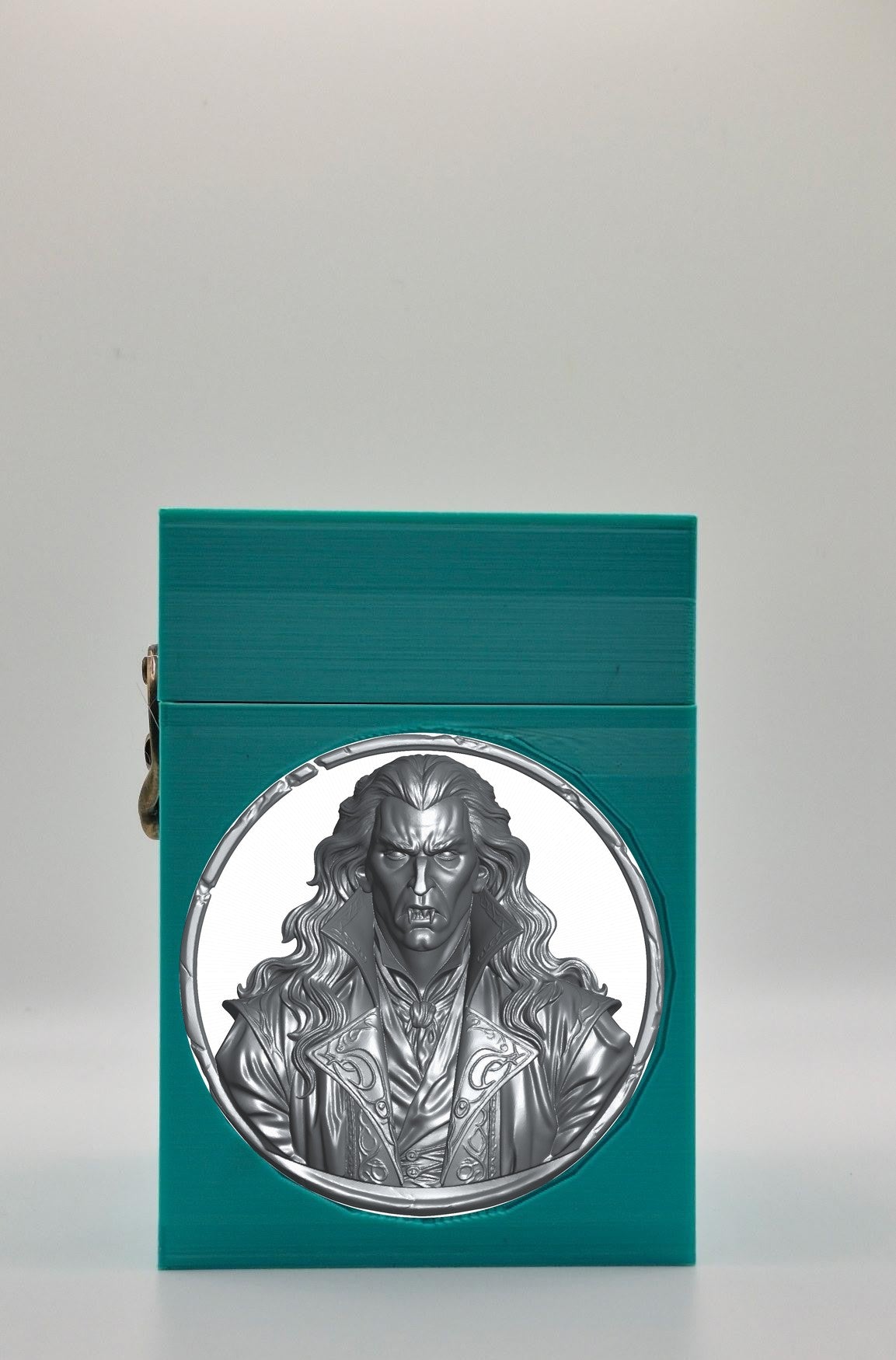 Gothic Vampire Card Box — Green