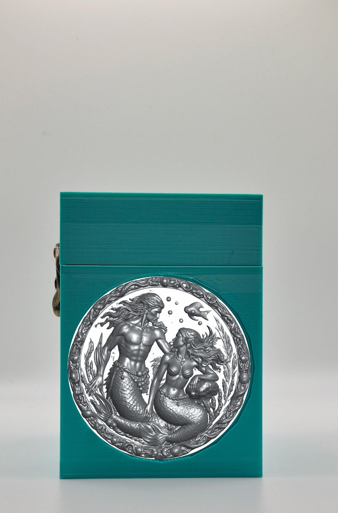 Merfolk Card Box — Green