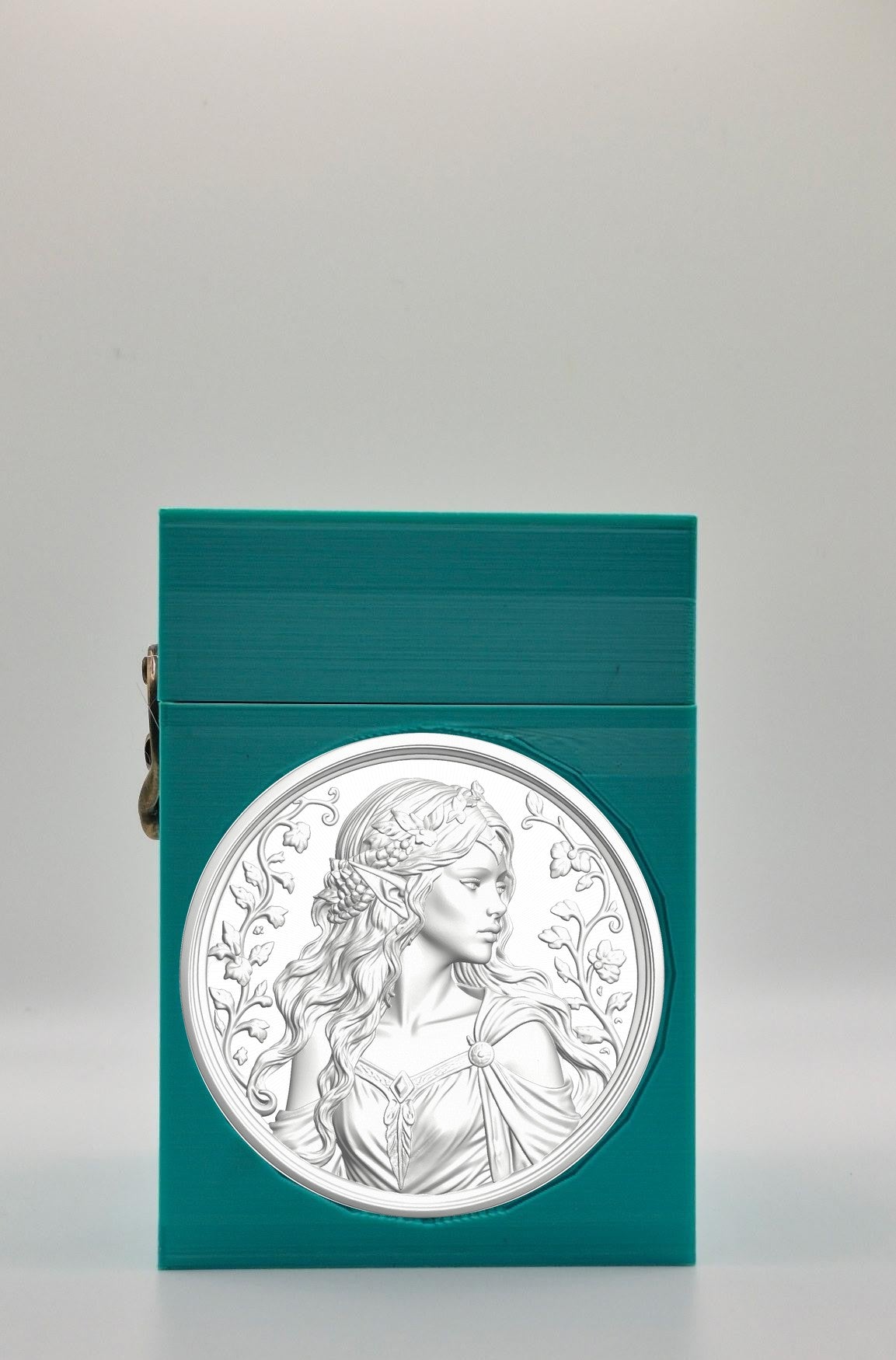 Elf Maiden Card Box — Green