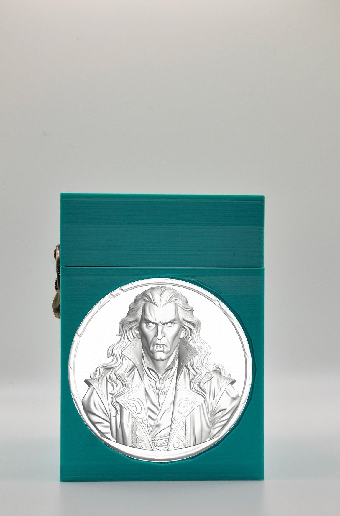 Gothic Vampire Card Box — Green