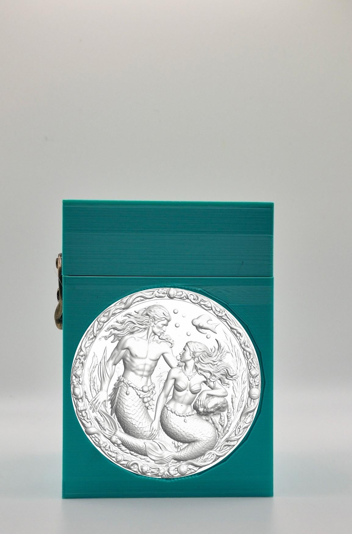 Merfolk Card Box — Green