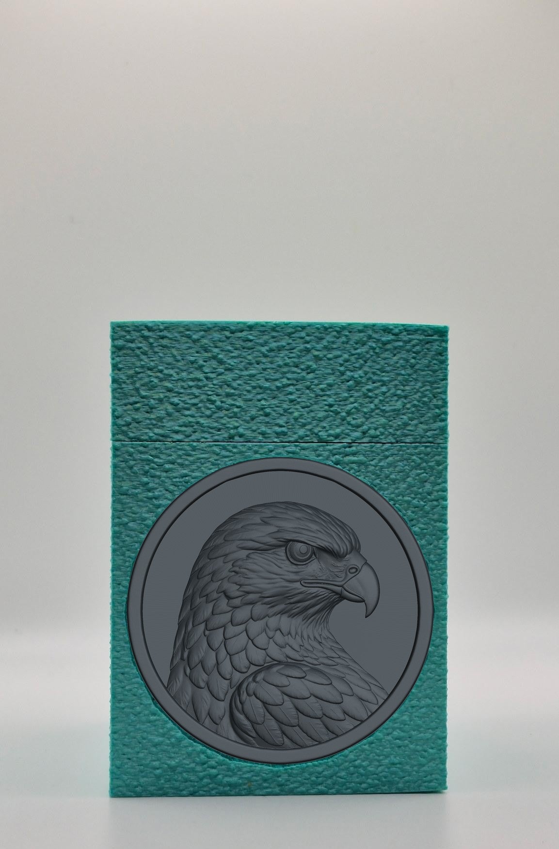 Eagle Card Box — Green