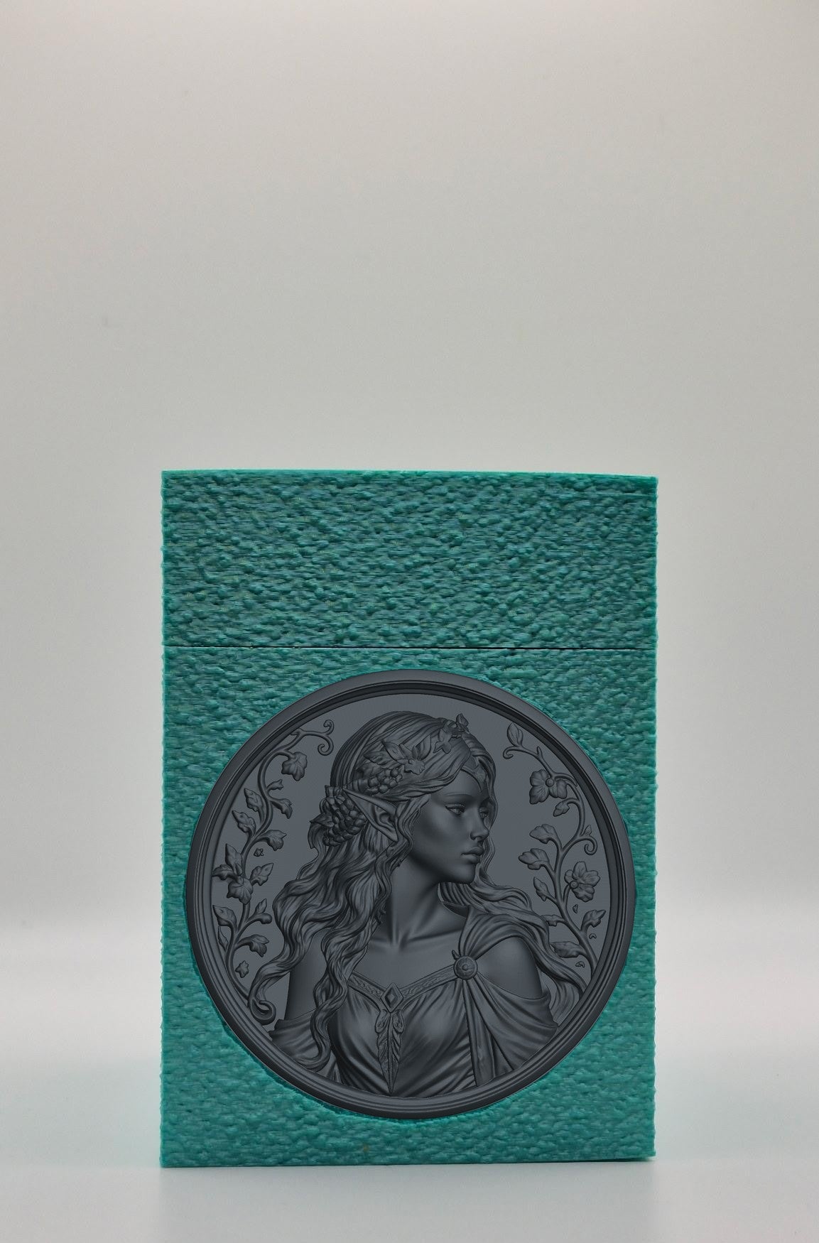 Elf Maiden Card Box — Green