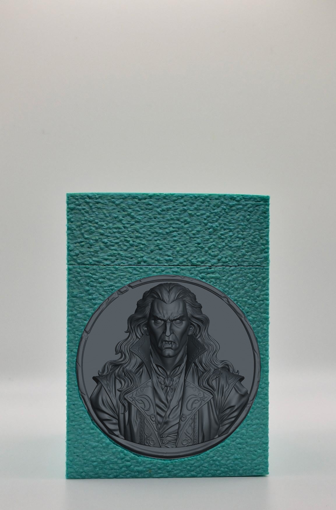 Gothic Vampire Card Box — Green