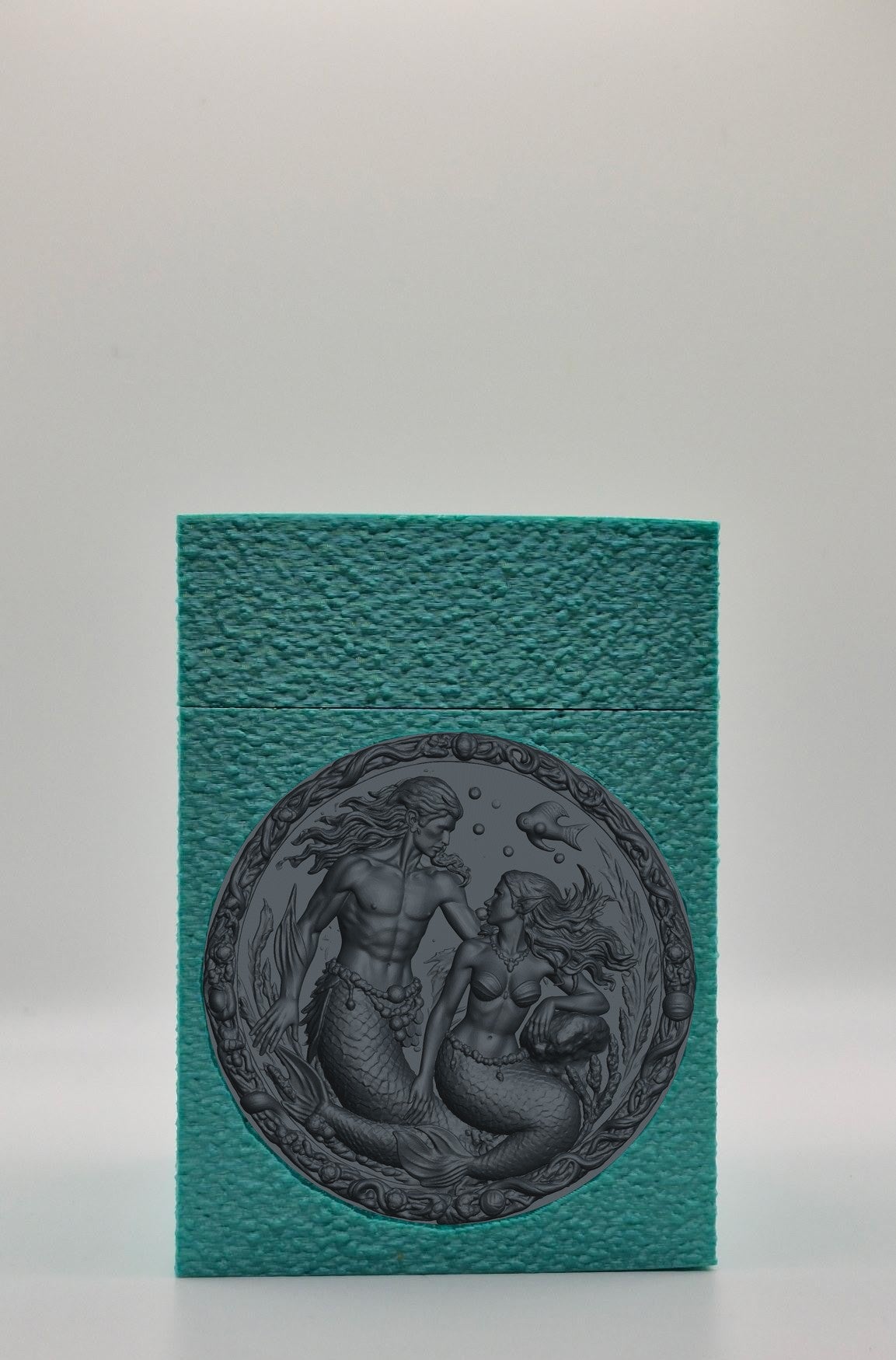 Merfolk Card Box — Green