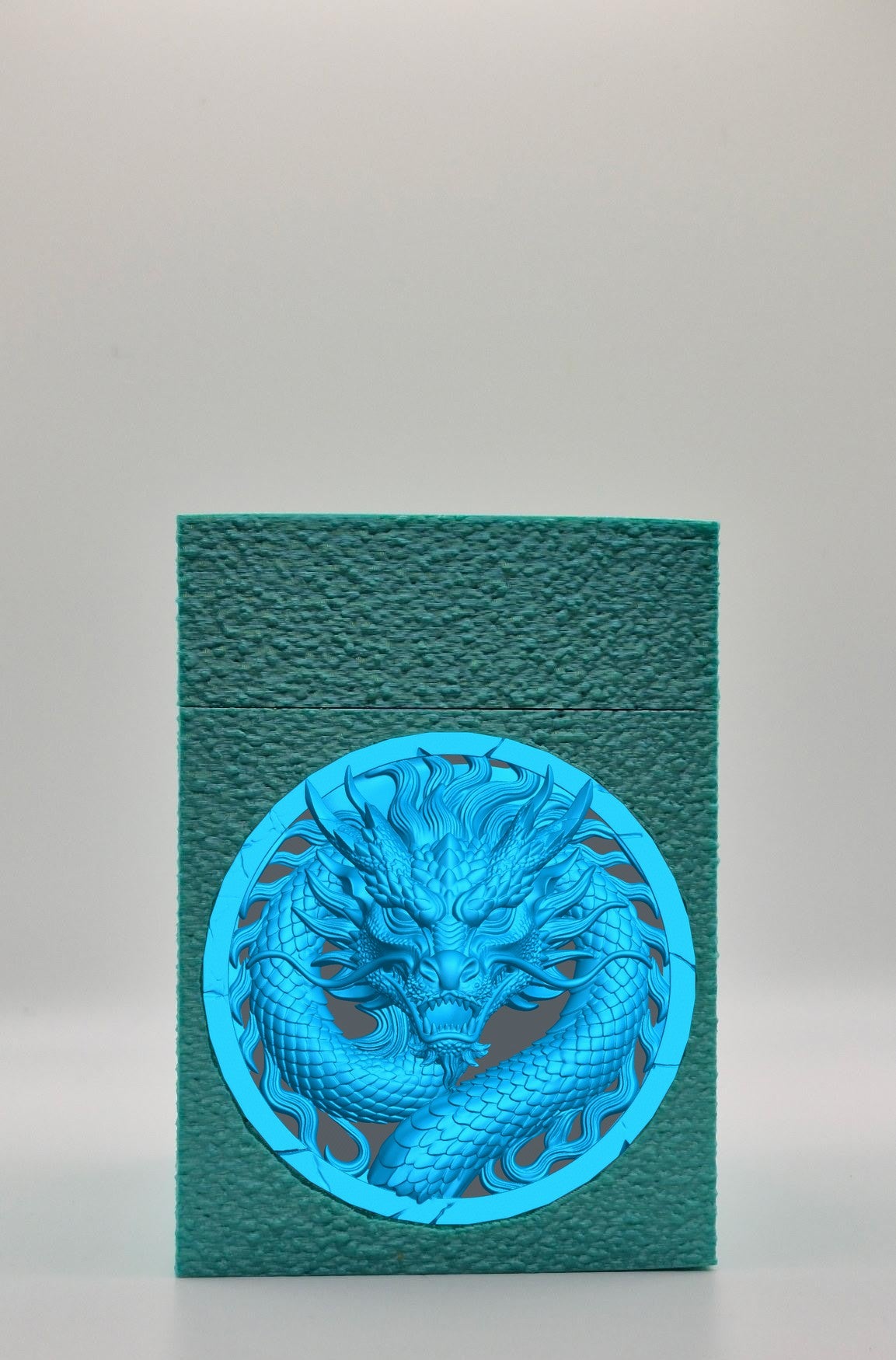 Dragon Card Box — Green