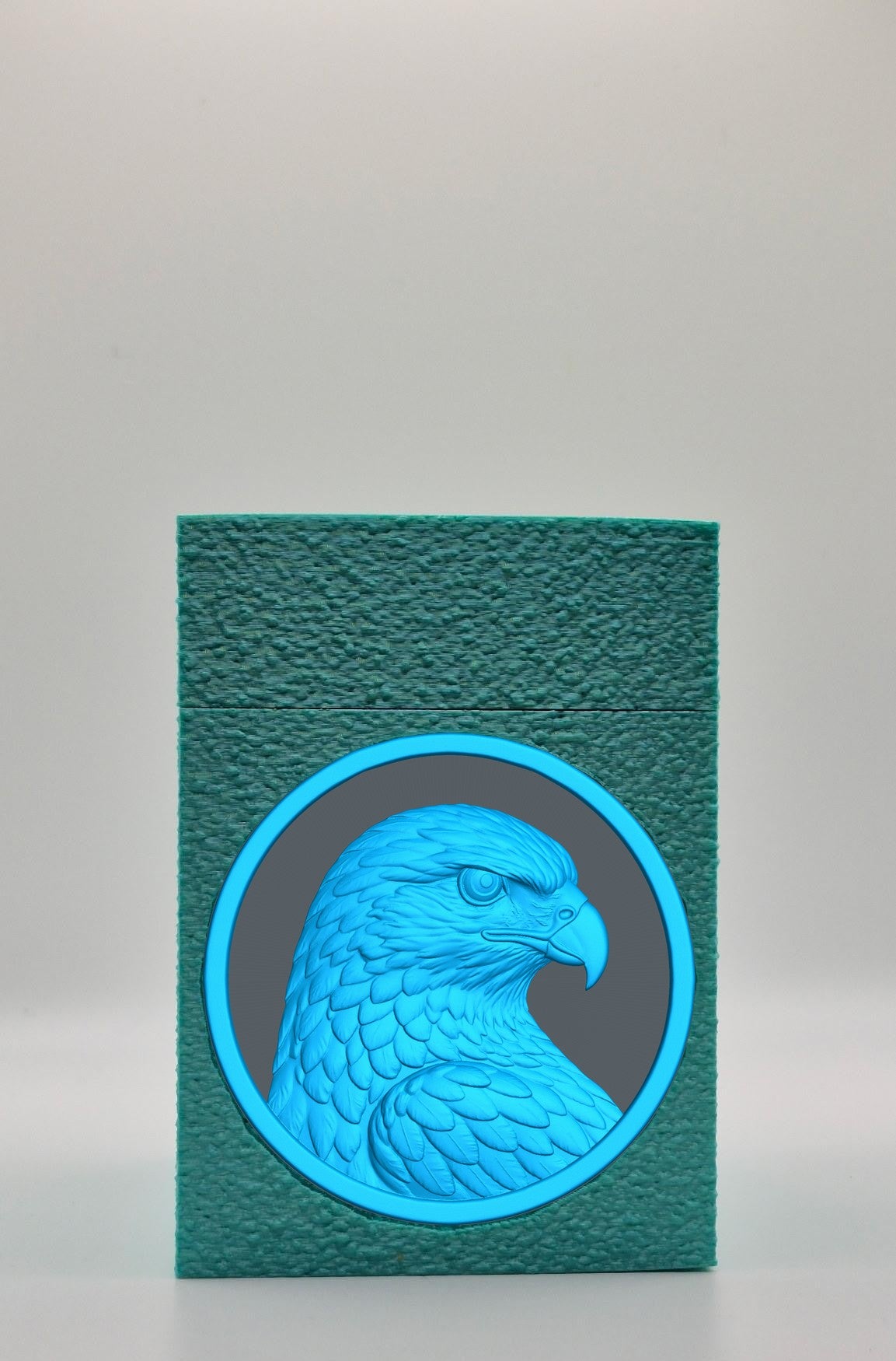 Eagle Card Box — Green