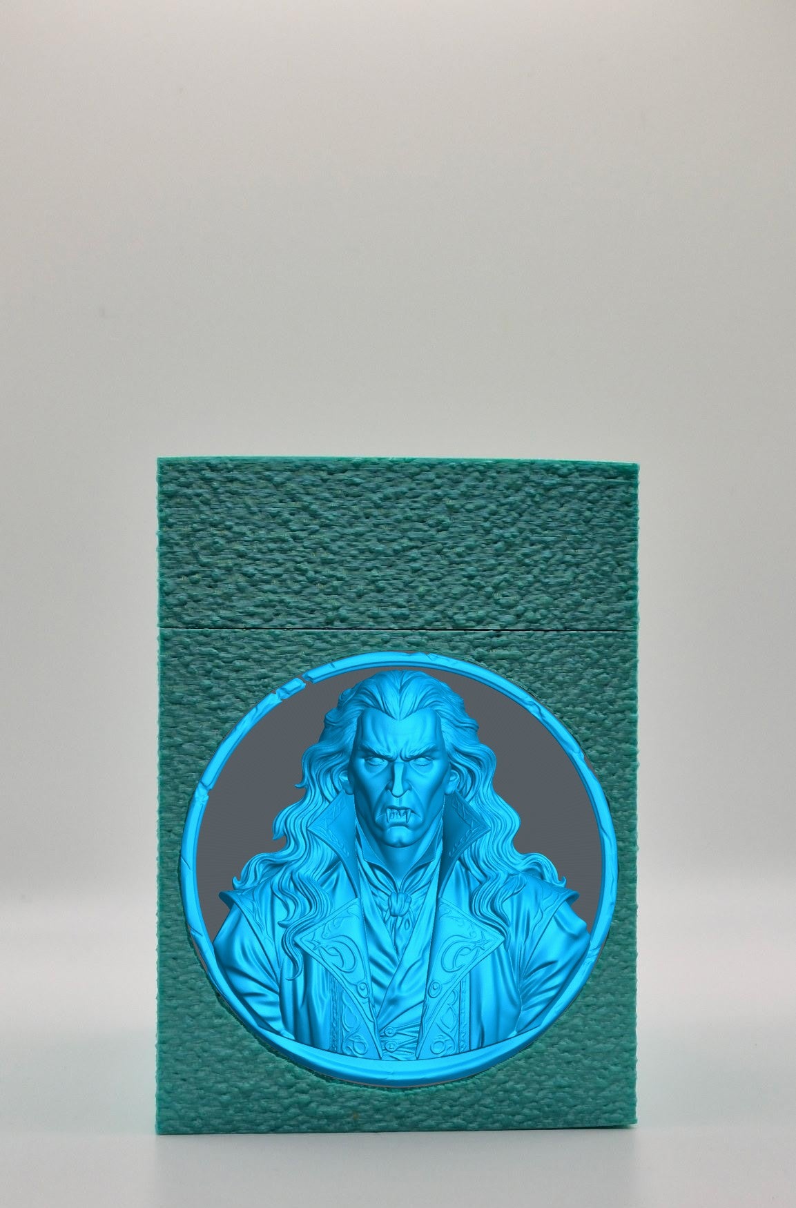Gothic Vampire Card Box — Green