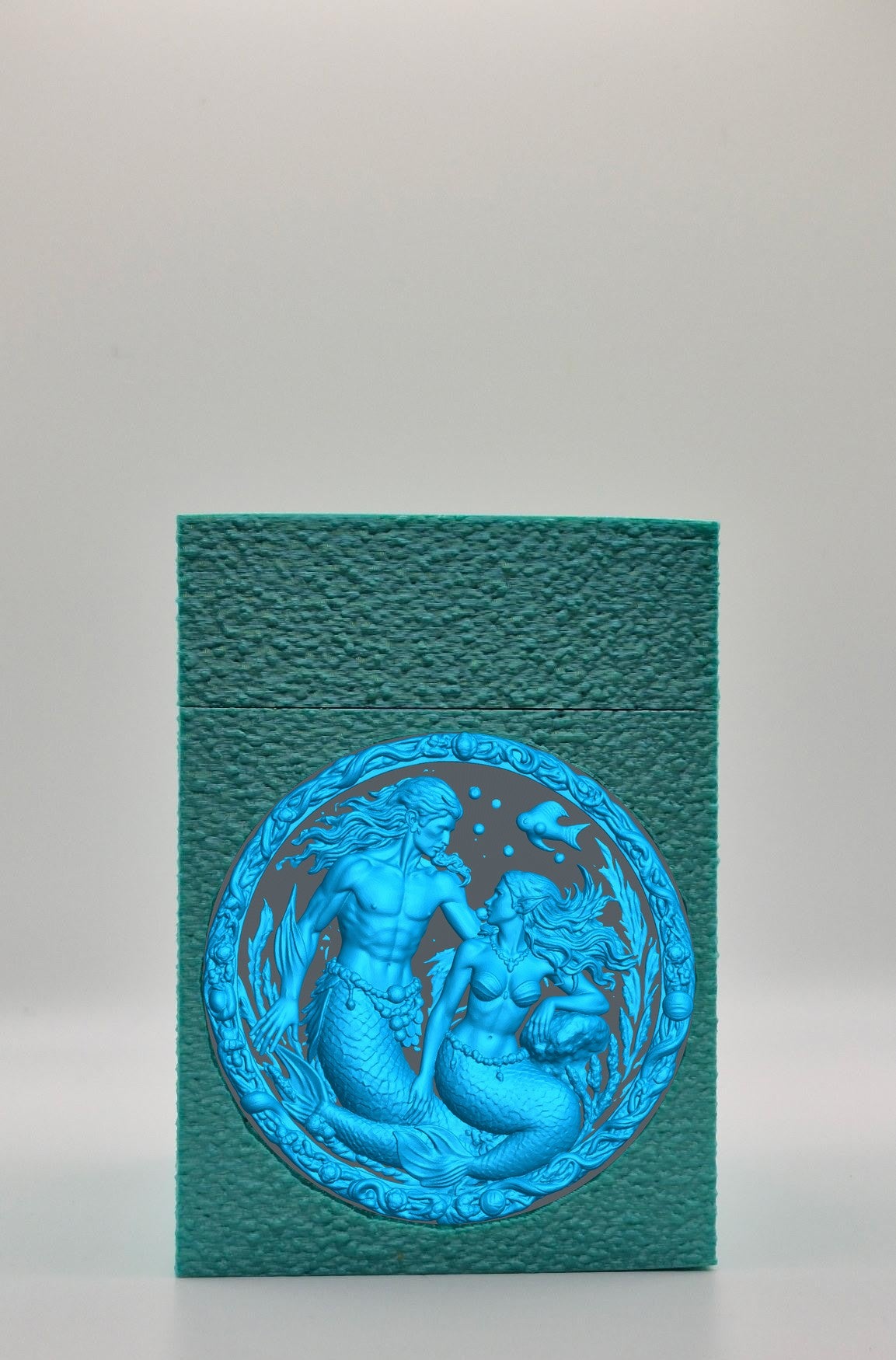 Merfolk Card Box — Green