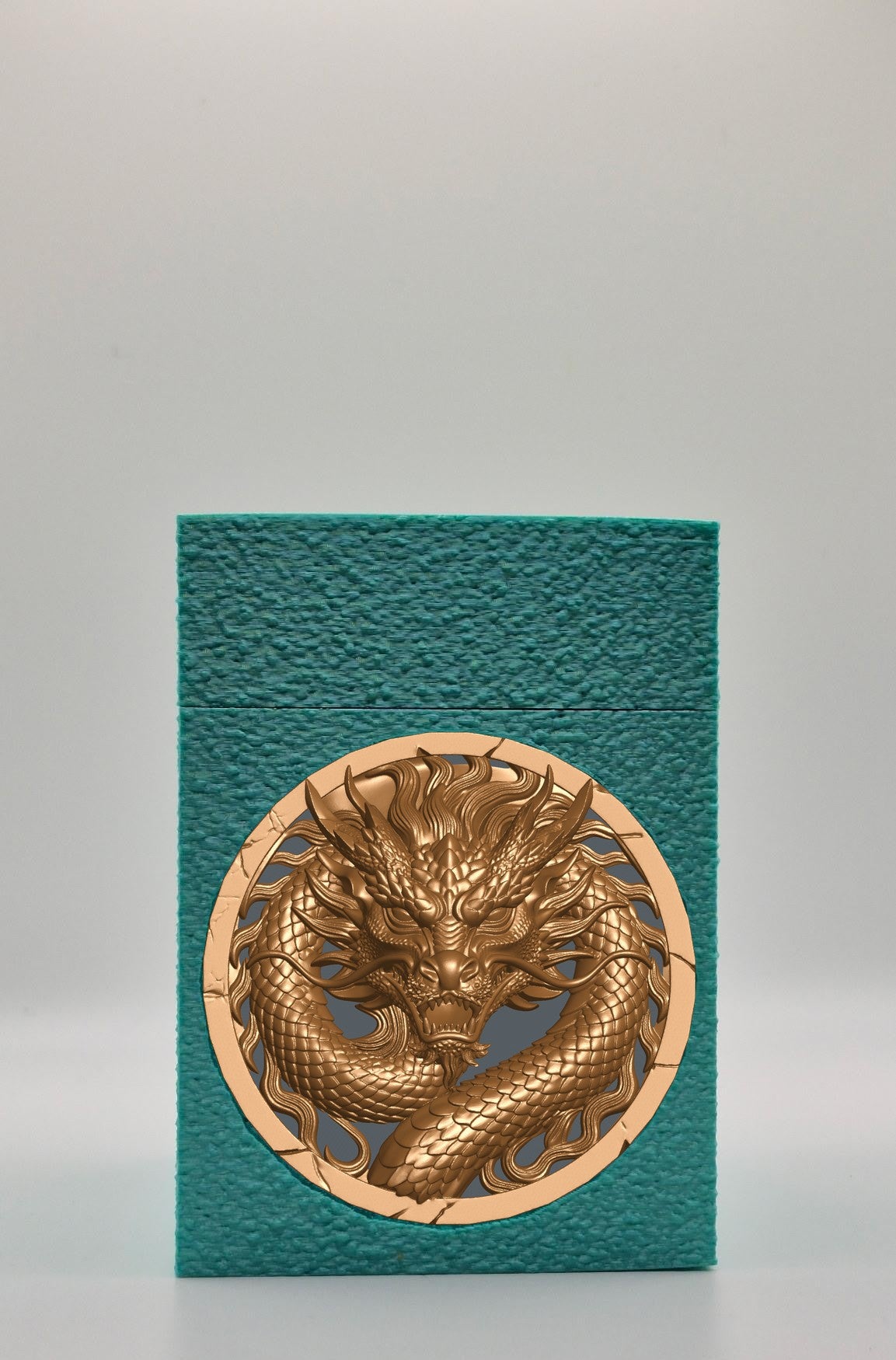 Dragon Card Box — Green