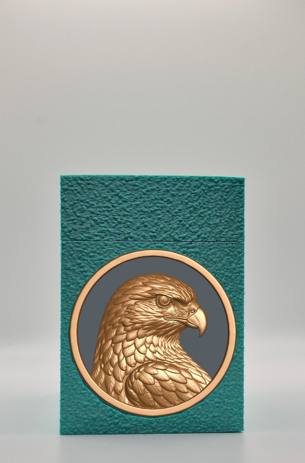 Eagle Card Box — Green