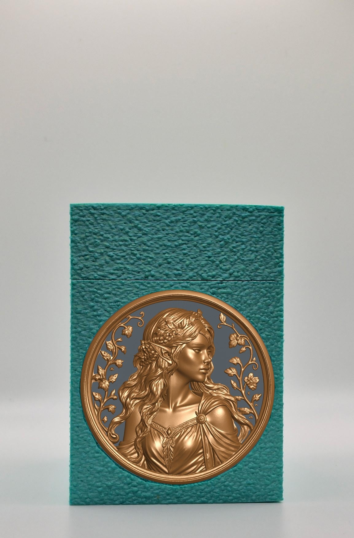 Elf Maiden Card Box — Green