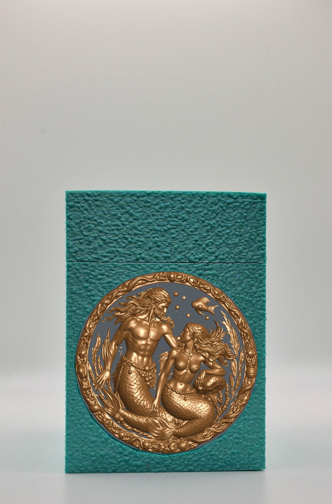 Merfolk Card Box — Green