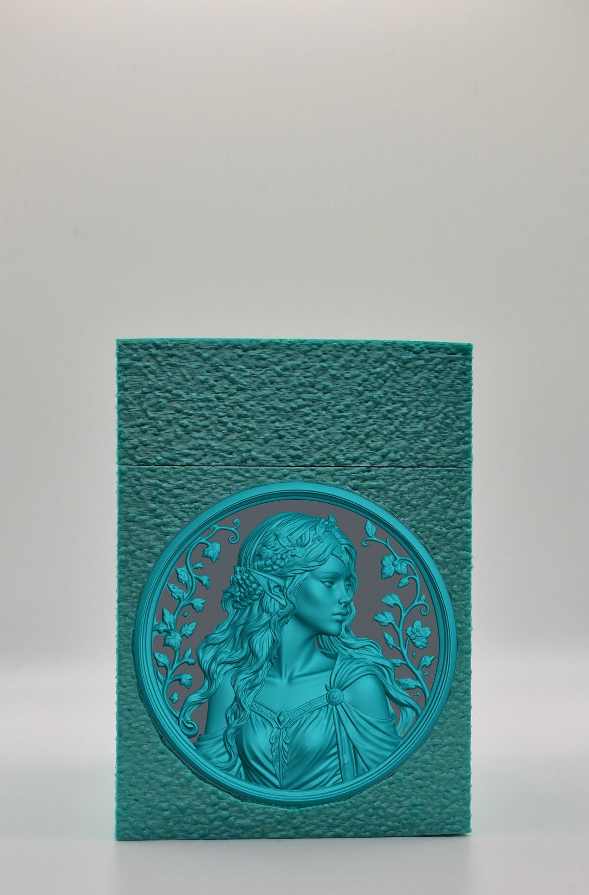 Elf Maiden Card Box — Green