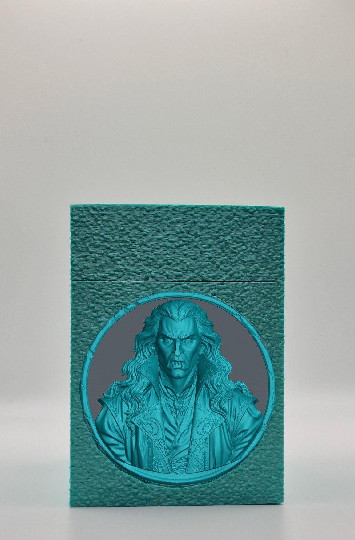 Gothic Vampire Card Box — Green