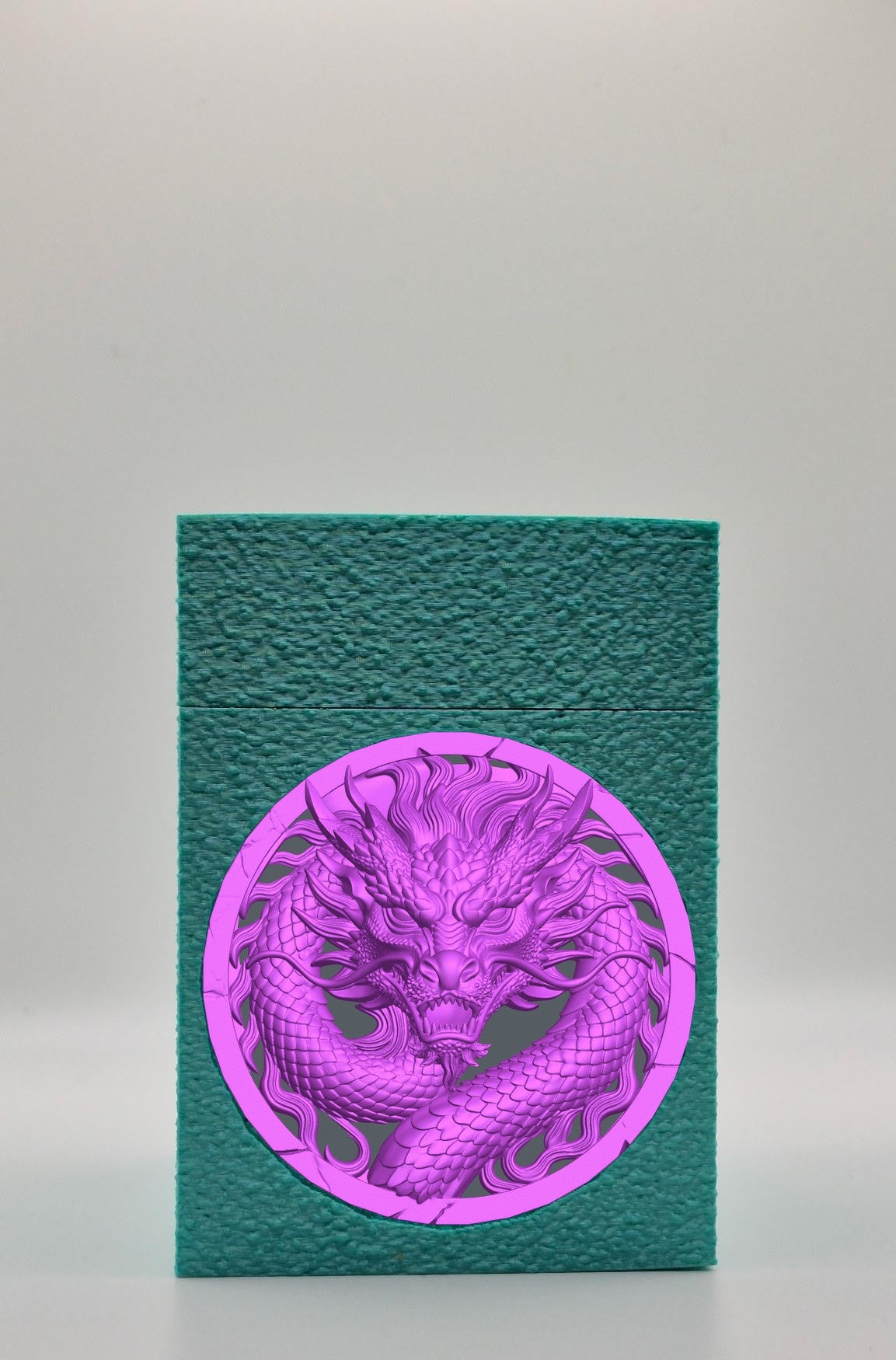 Dragon Card Box — Green