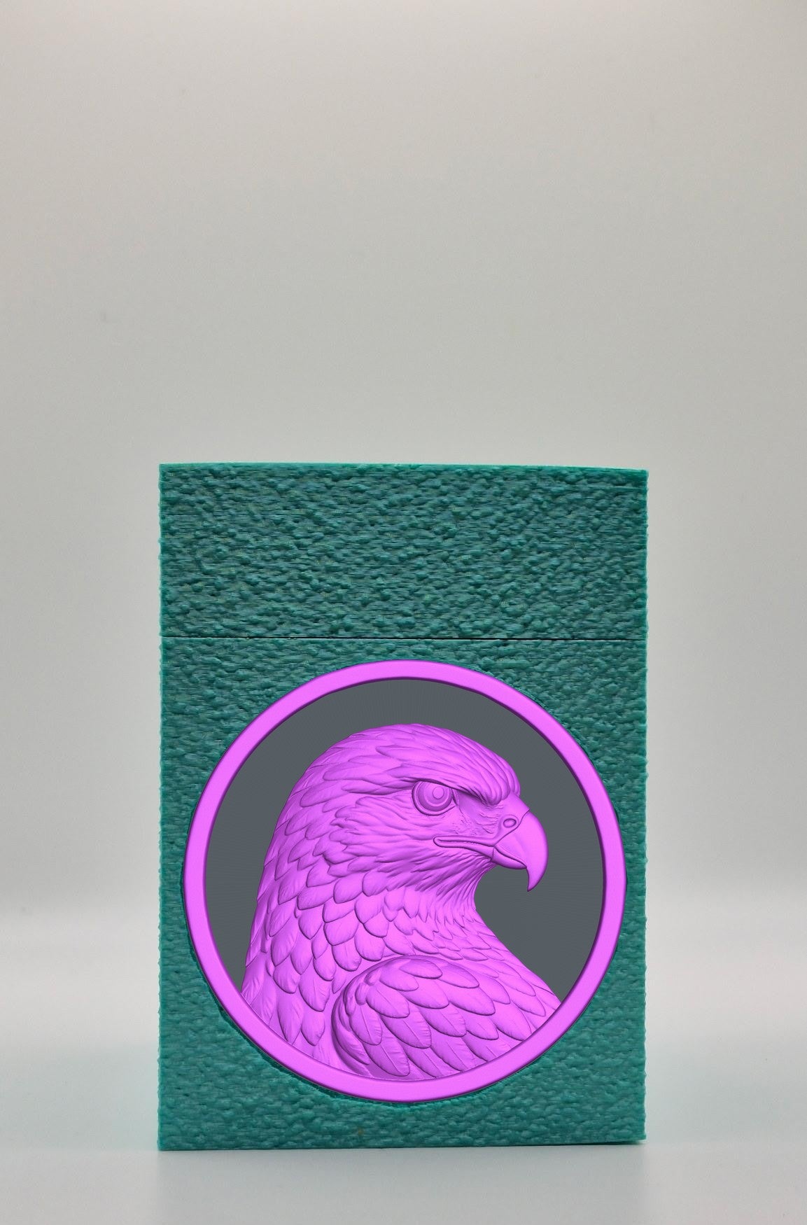 Eagle Card Box — Green