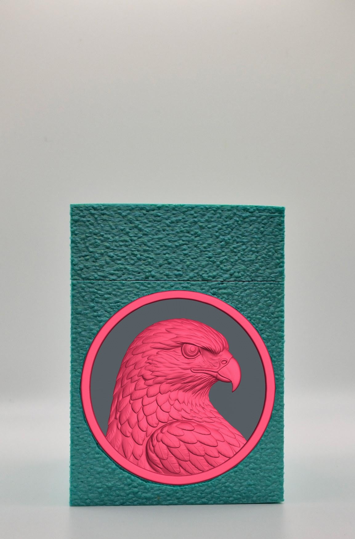 Eagle Card Box — Green