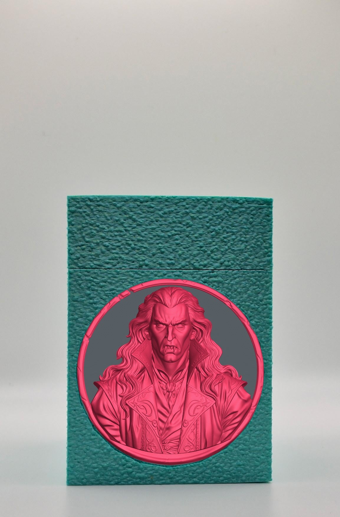 Gothic Vampire Card Box — Green
