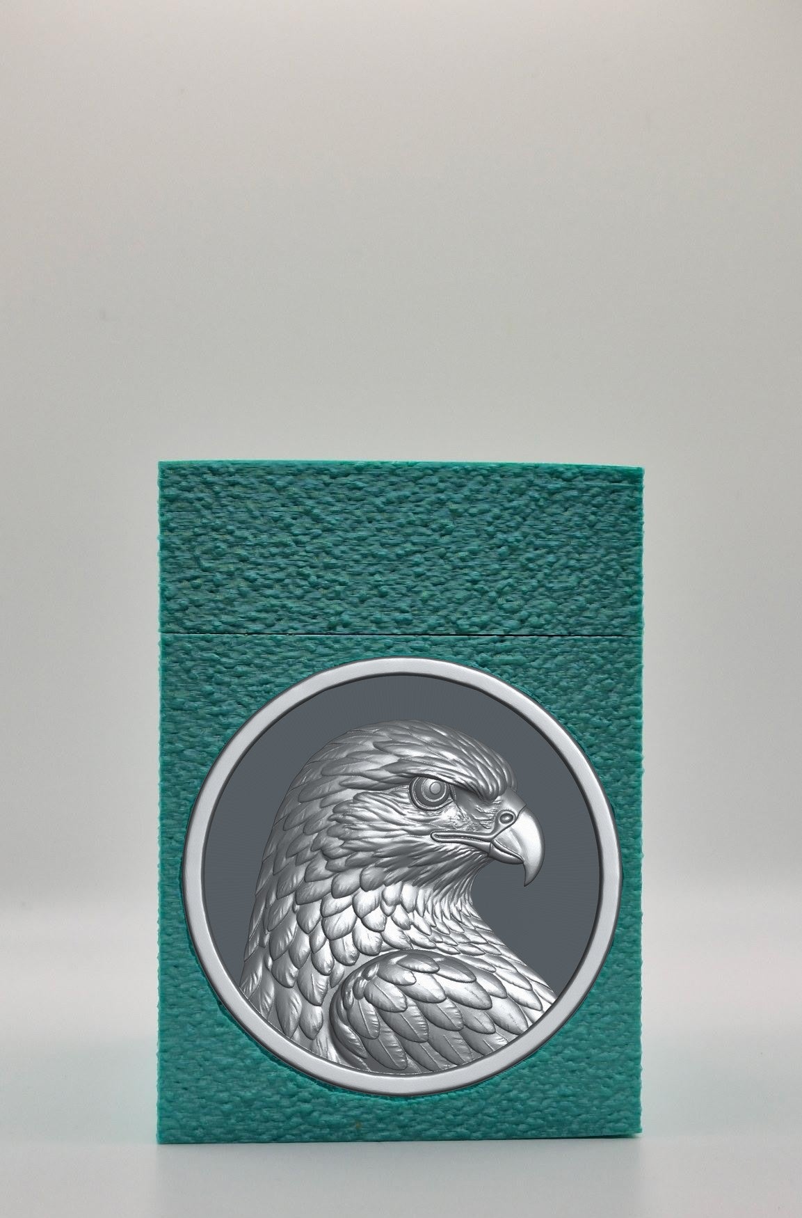 Eagle Card Box — Green